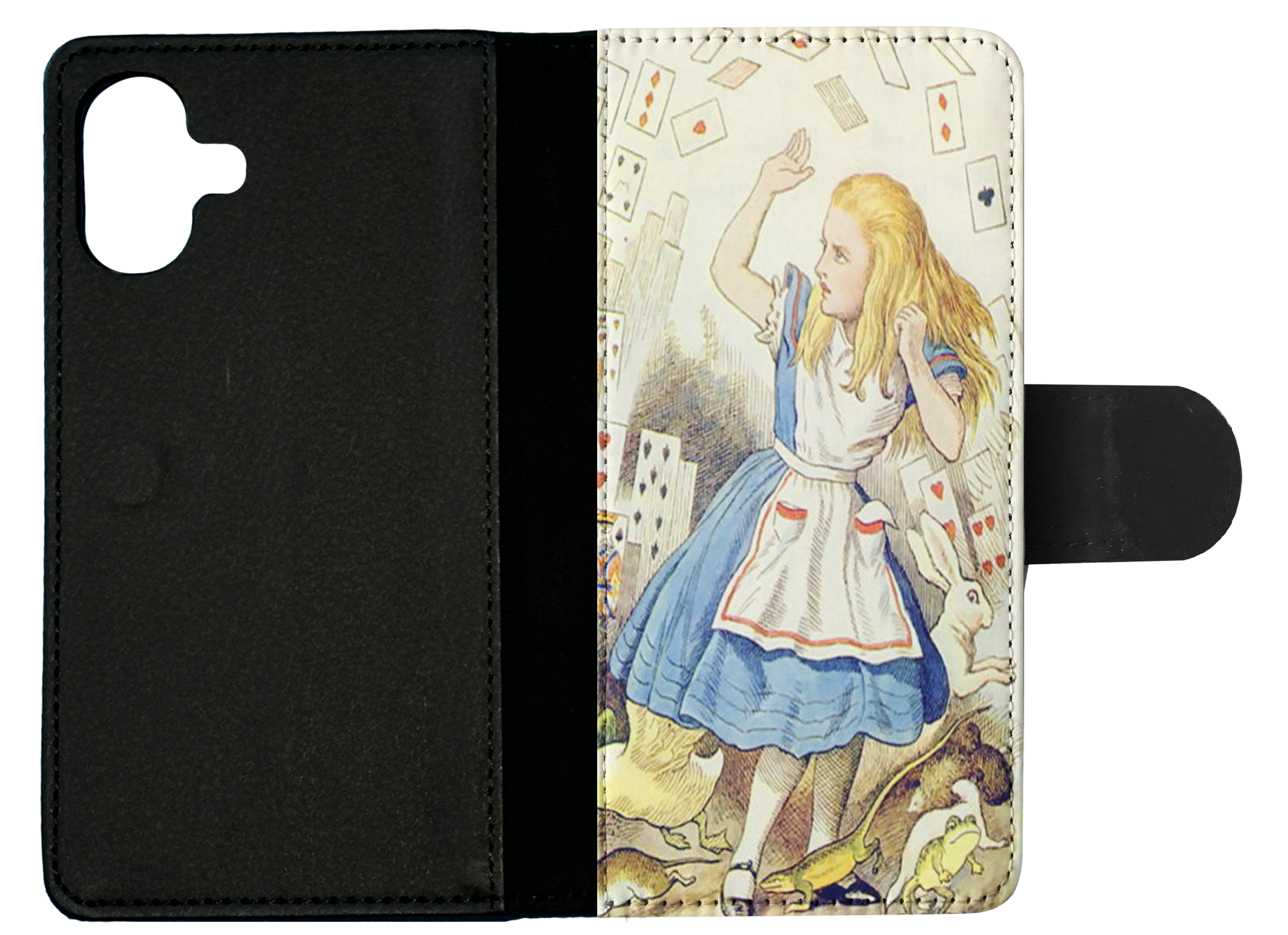 FLIP CASE FOR APPLE IPHONE|ALICE IN WONDERLAND ART #6 - Picture 19 of 193