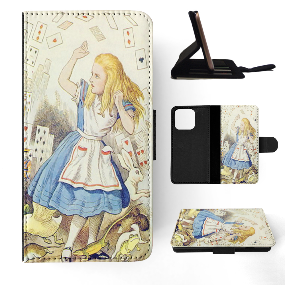 FLIP CASE FOR APPLE IPHONE|ALICE IN WONDERLAND ART #6 - Picture 11 of 193