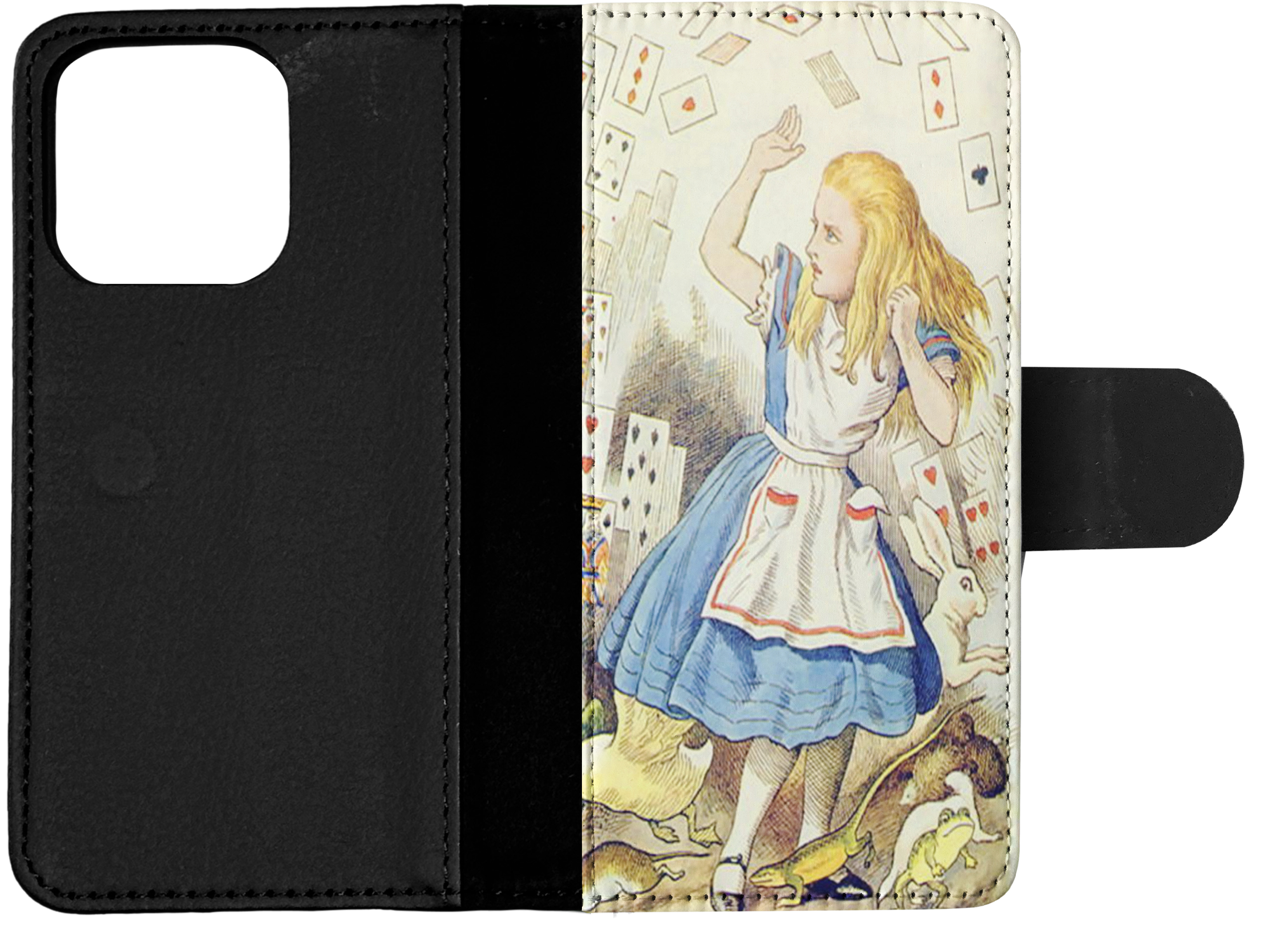 FLIP CASE FOR APPLE IPHONE|ALICE IN WONDERLAND ART #6 - Picture 14 of 193