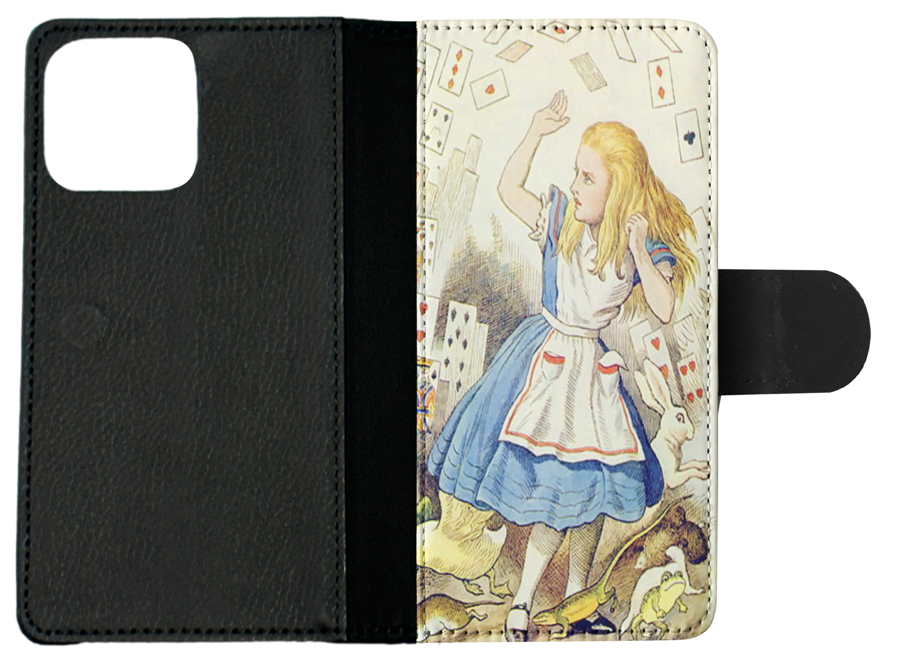 FLIP CASE FOR APPLE IPHONE|ALICE IN WONDERLAND ART #6 - Picture 9 of 193