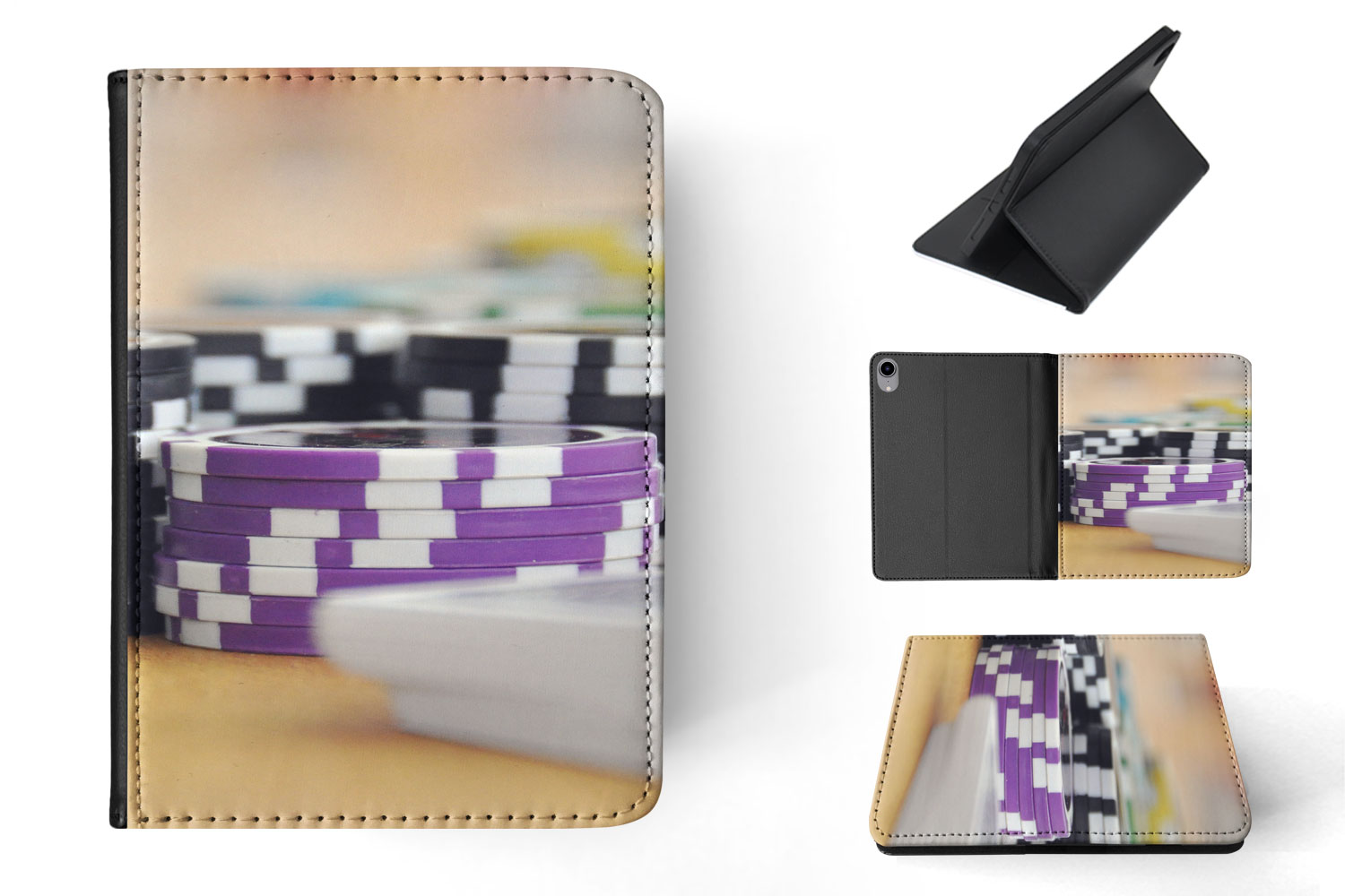 CASE COVER FOR APPLE IPAD|COOL POKER CHIPS GAMBLER #2 - 第 6/55 張圖片