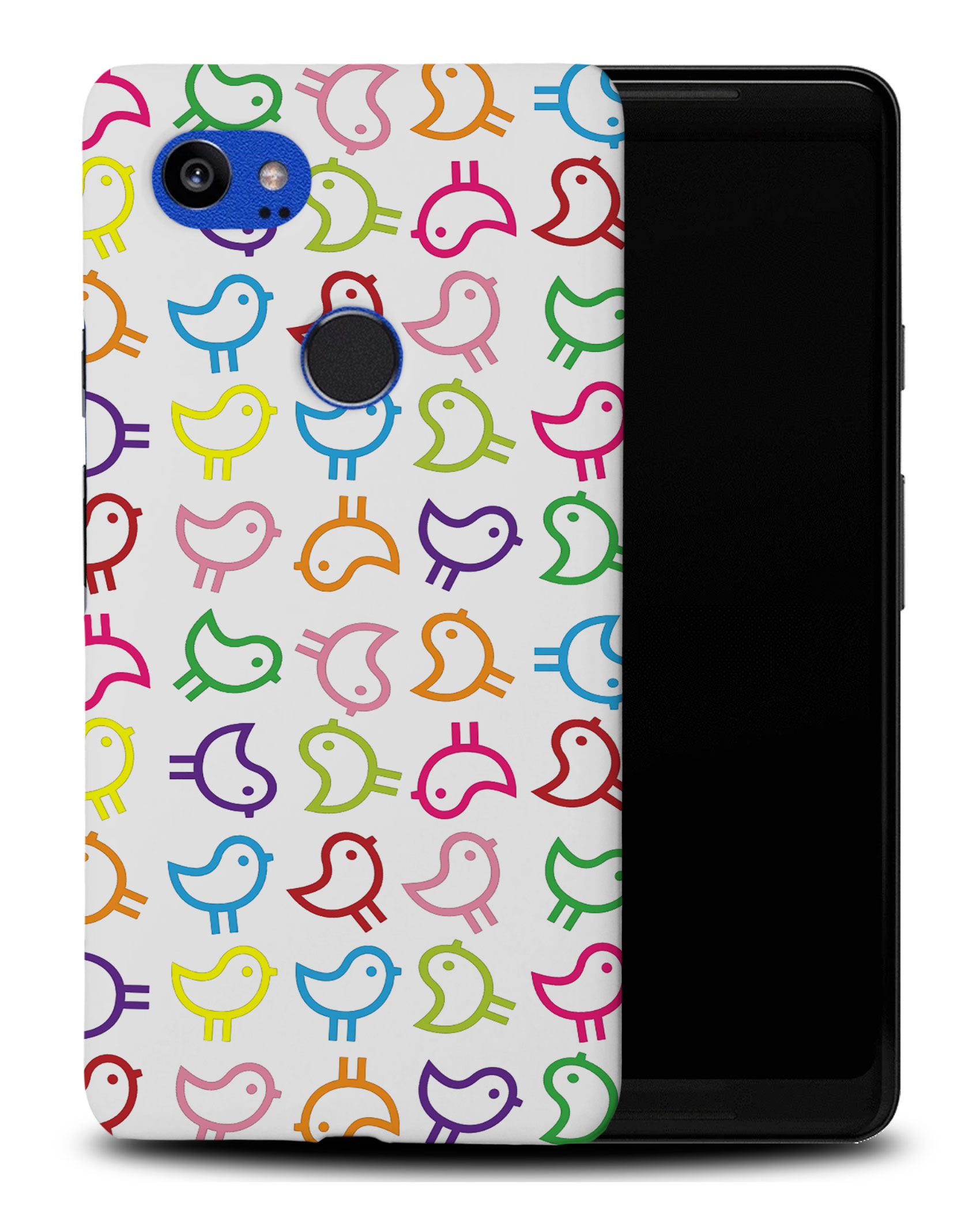 CASE COVER FOR GOOGLE PIXEL|RAINBOW BIRD ANIMAL PATTERN #1 - Picture 8 of 11