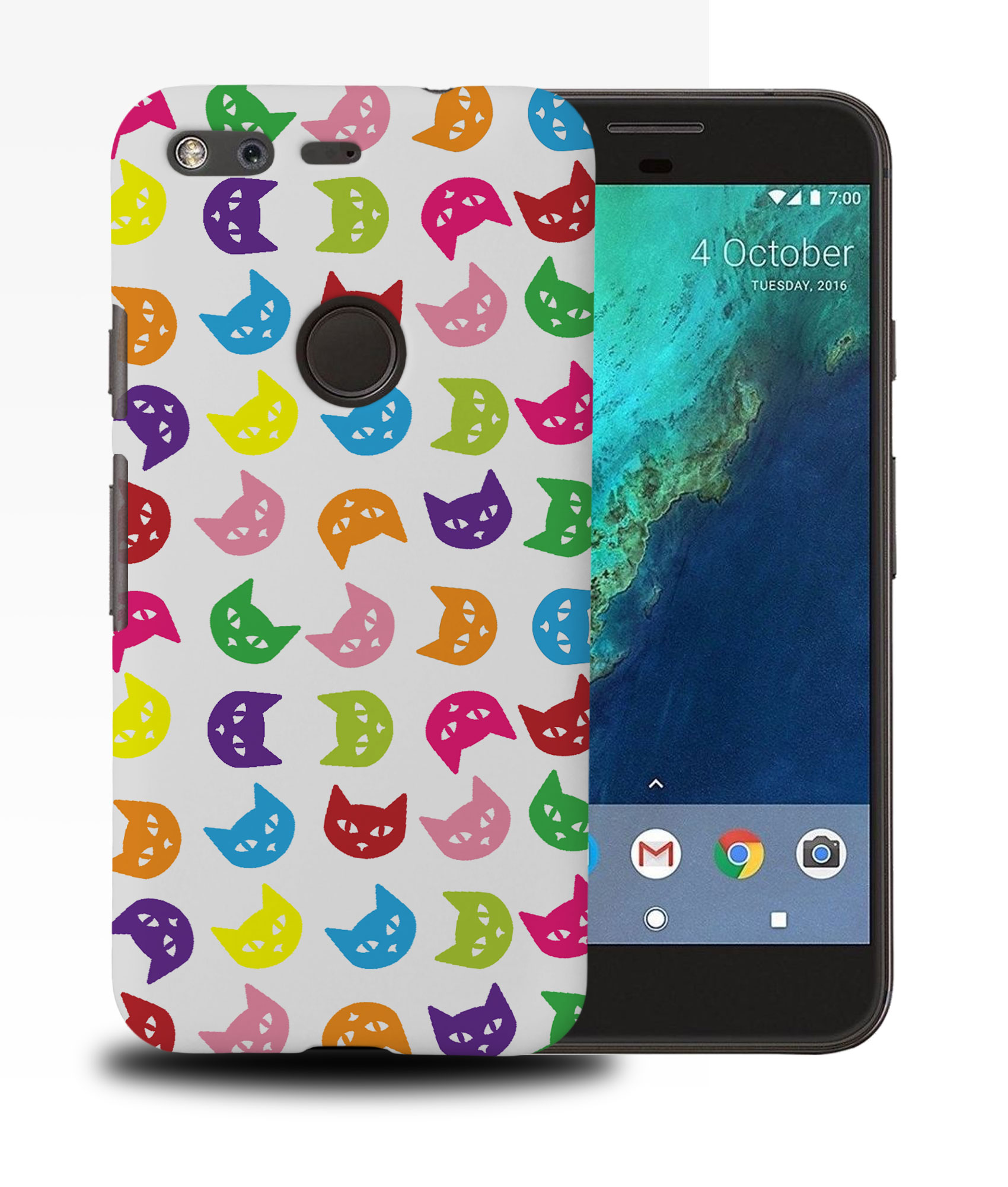 CASE COVER FOR GOOGLE PIXEL|RAINBOW KITTEN CAT PATTERN #1 - 第 11/11 張圖片