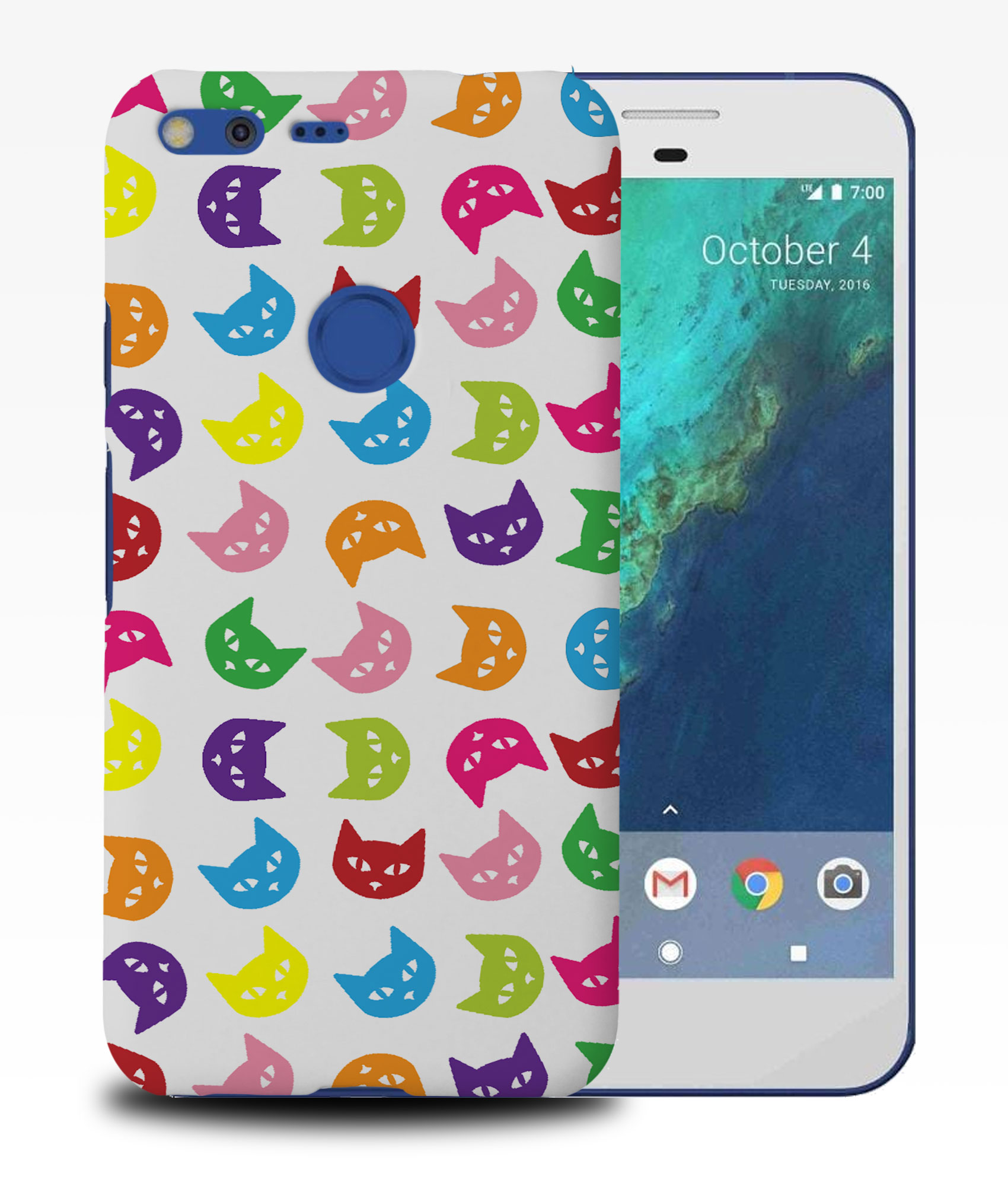 CASE COVER FOR GOOGLE PIXEL|RAINBOW KITTEN CAT PATTERN #1 - 第 10/11 張圖片