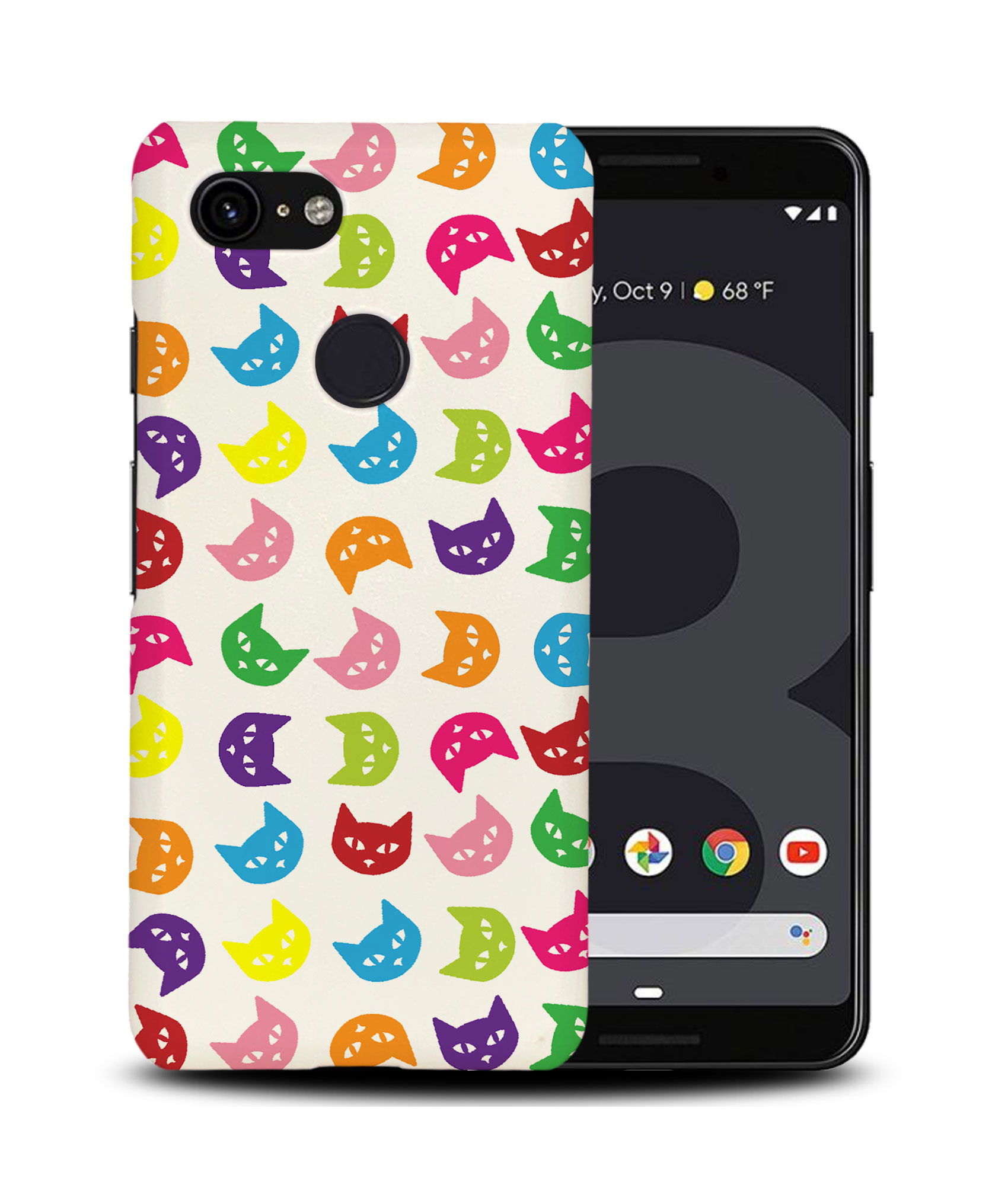 CASE COVER FOR GOOGLE PIXEL|RAINBOW KITTEN CAT PATTERN #1 - 第 7/11 張圖片