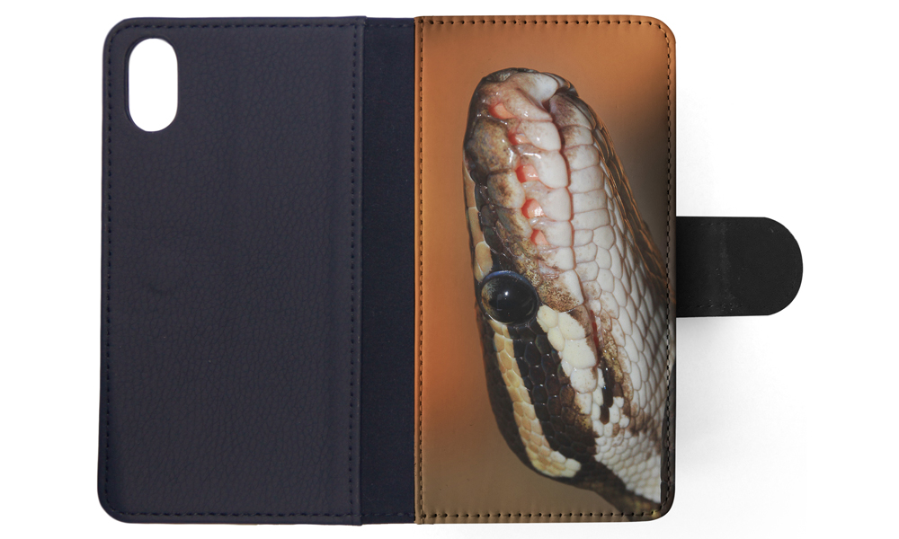 FLIP CASE FOR APPLE IPHONE|GREEN SLITHER SNAKE REPTILE #5 - Foto 117 di 193