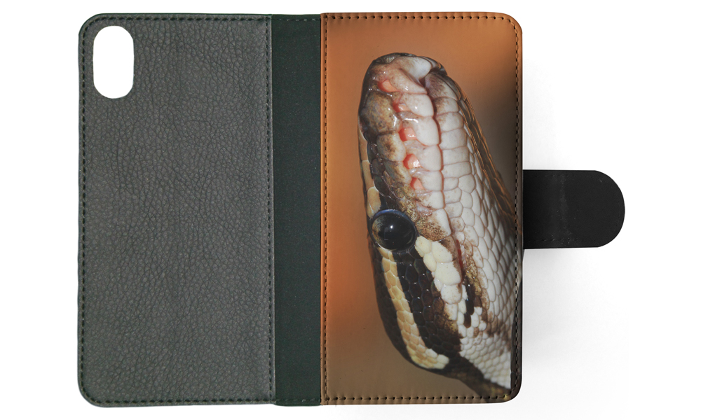 FLIP CASE FOR APPLE IPHONE|GREEN SLITHER SNAKE REPTILE #5 - Foto 122 di 193