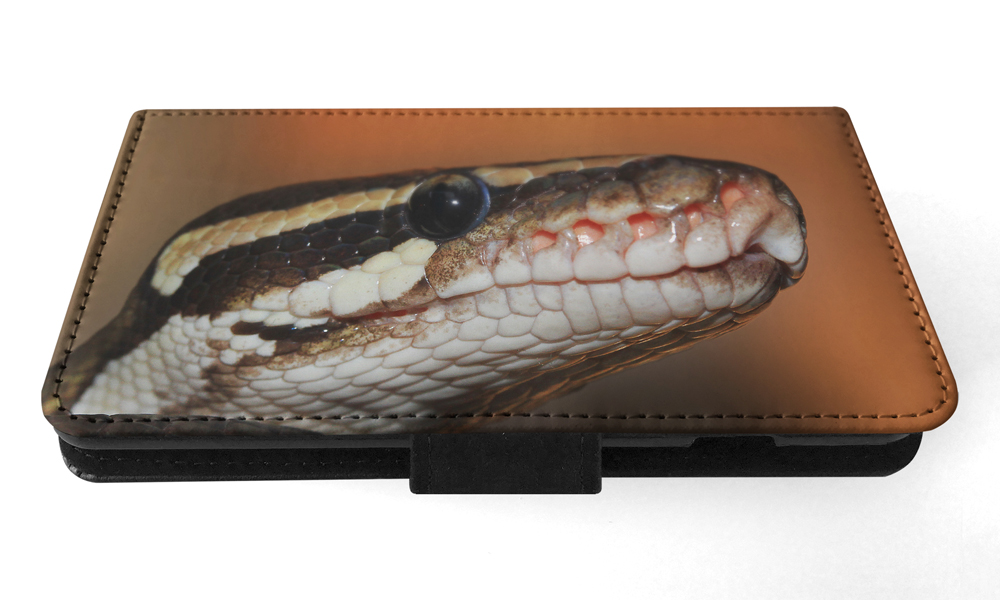 FLIP CASE FOR APPLE IPHONE|GREEN SLITHER SNAKE REPTILE #5 - Foto 96 di 193