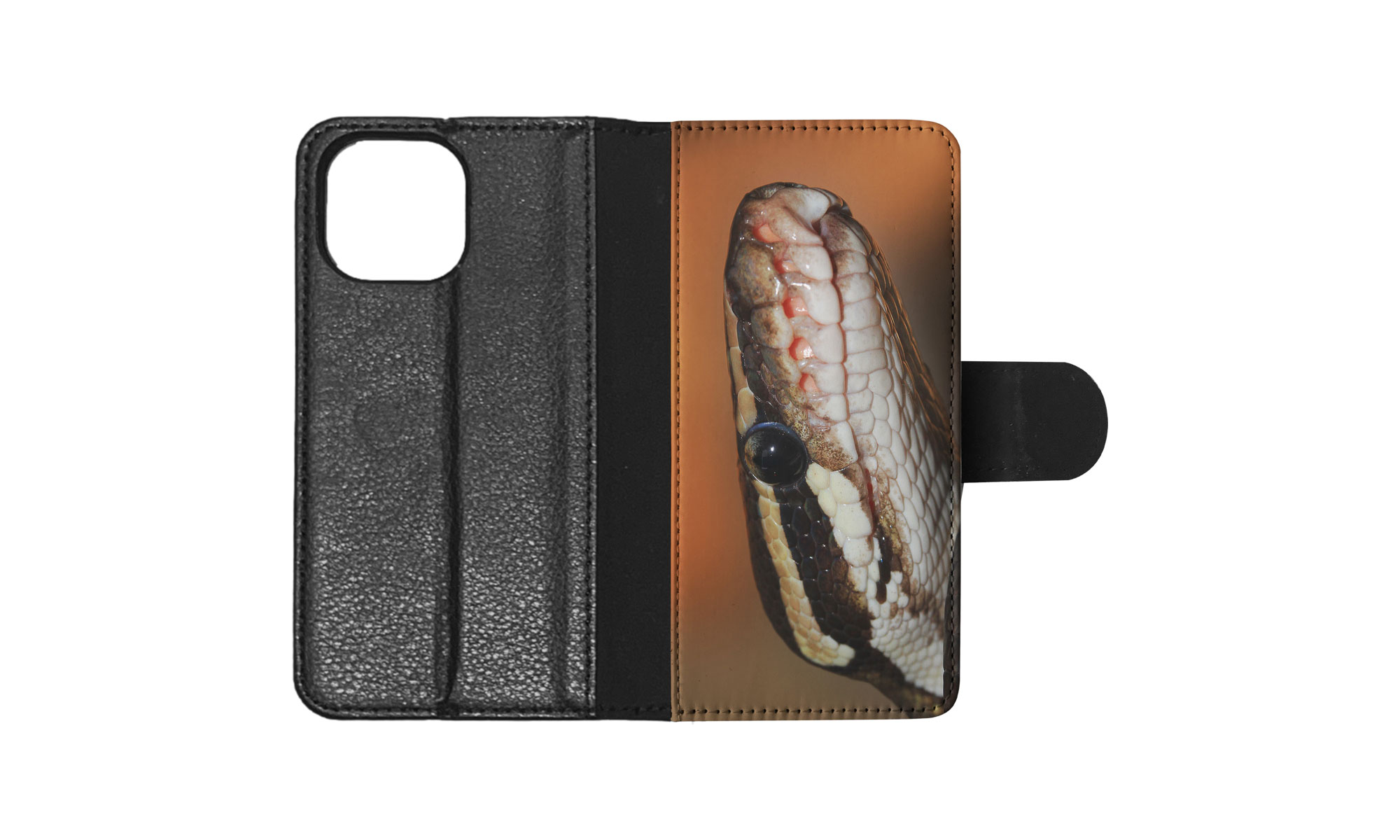 FLIP CASE FOR APPLE IPHONE|GREEN SLITHER SNAKE REPTILE #5 - Foto 84 di 193