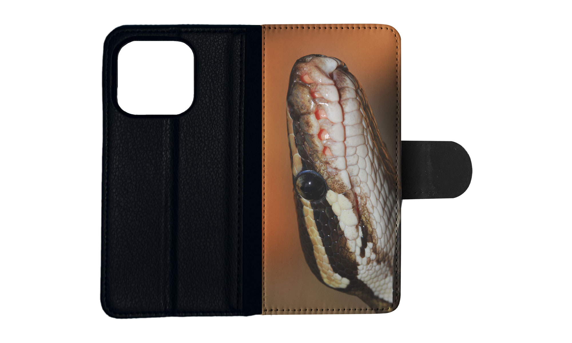 FLIP CASE FOR APPLE IPHONE|GREEN SLITHER SNAKE REPTILE #5 - Foto 74 di 193