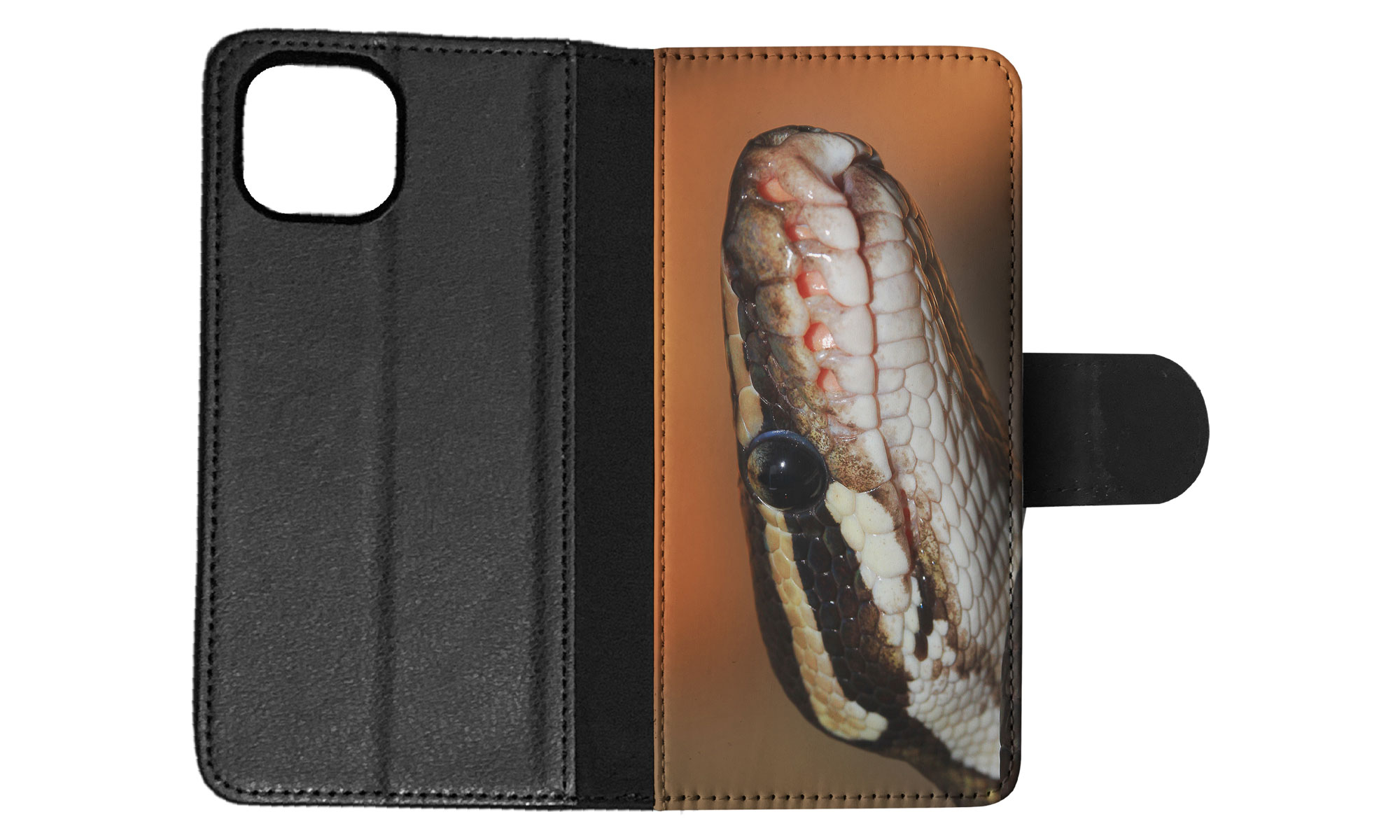 FLIP CASE FOR APPLE IPHONE|GREEN SLITHER SNAKE REPTILE #5 - Foto 59 di 193