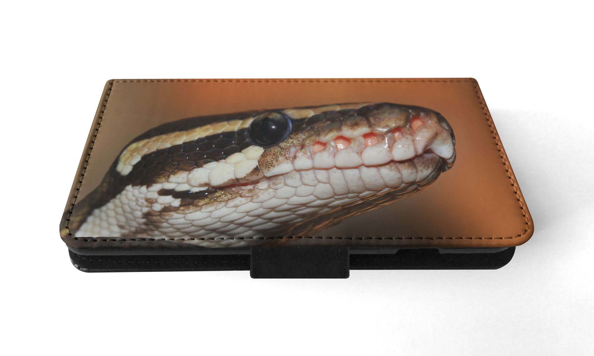 FLIP CASE FOR APPLE IPHONE|GREEN SLITHER SNAKE REPTILE #5 - Foto 53 di 193