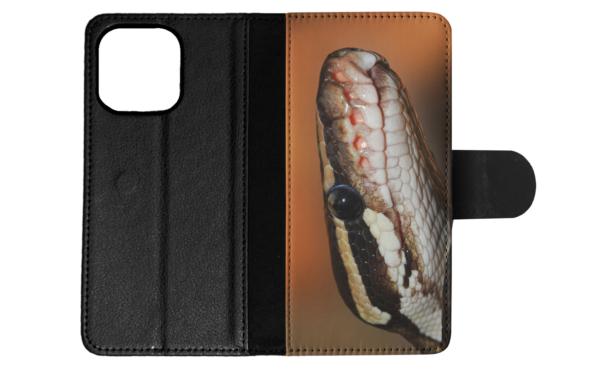 FLIP CASE FOR APPLE IPHONE|GREEN SLITHER SNAKE REPTILE #5 - Foto 49 di 193