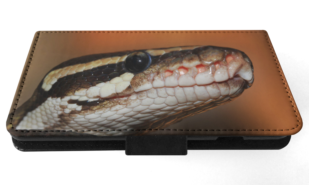 FLIP CASE FOR APPLE IPHONE|GREEN SLITHER SNAKE REPTILE #5 - Foto 151 di 193