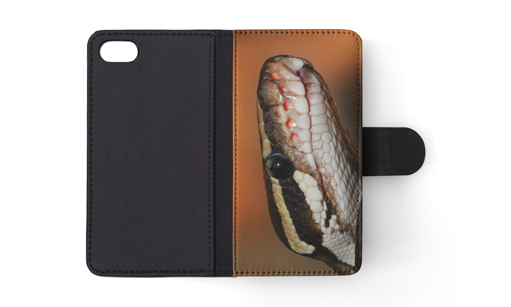 FLIP CASE FOR APPLE IPHONE|GREEN SLITHER SNAKE REPTILE #5 - Foto 137 di 193