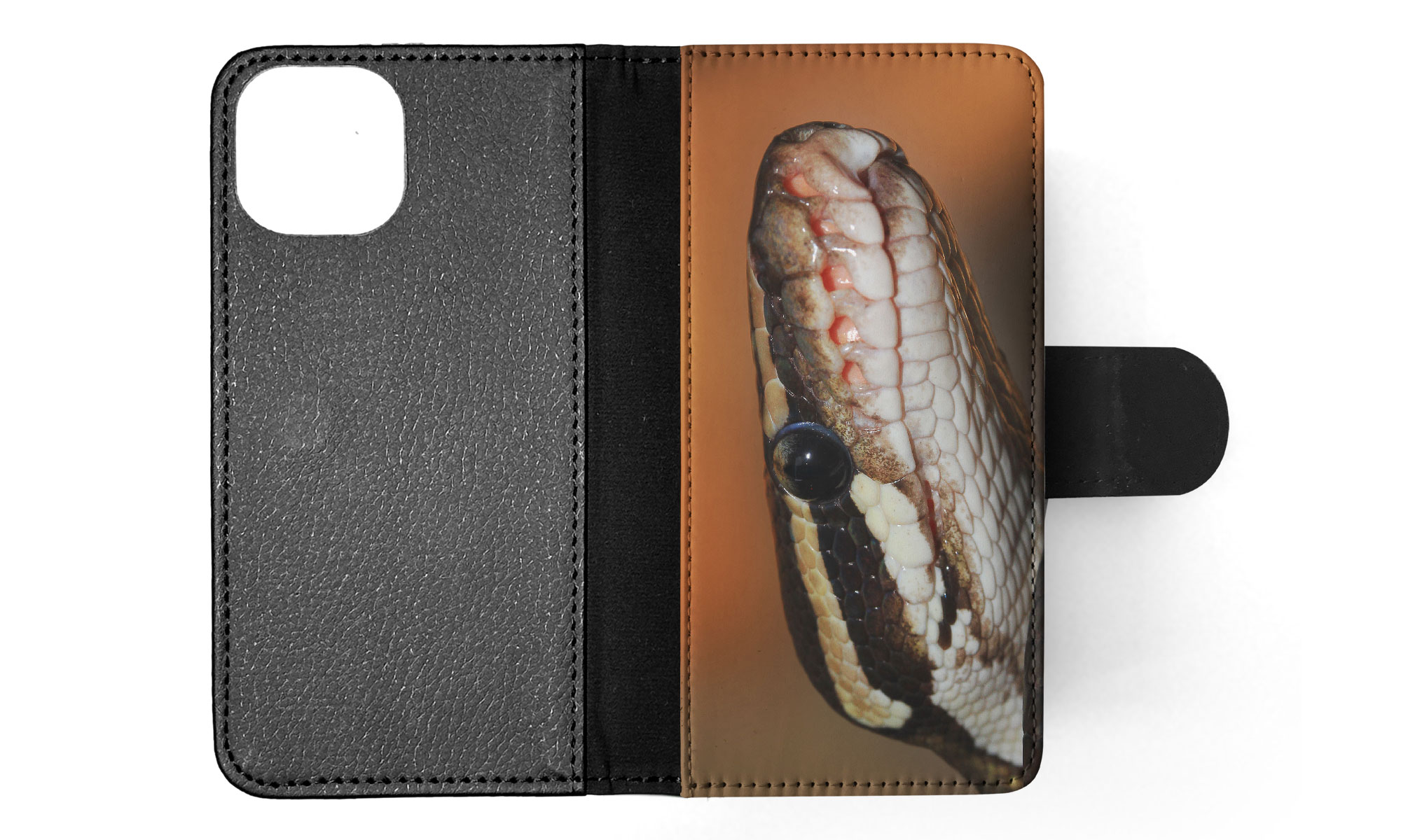 FLIP CASE FOR APPLE IPHONE|GREEN SLITHER SNAKE REPTILE #5 - Foto 44 di 193