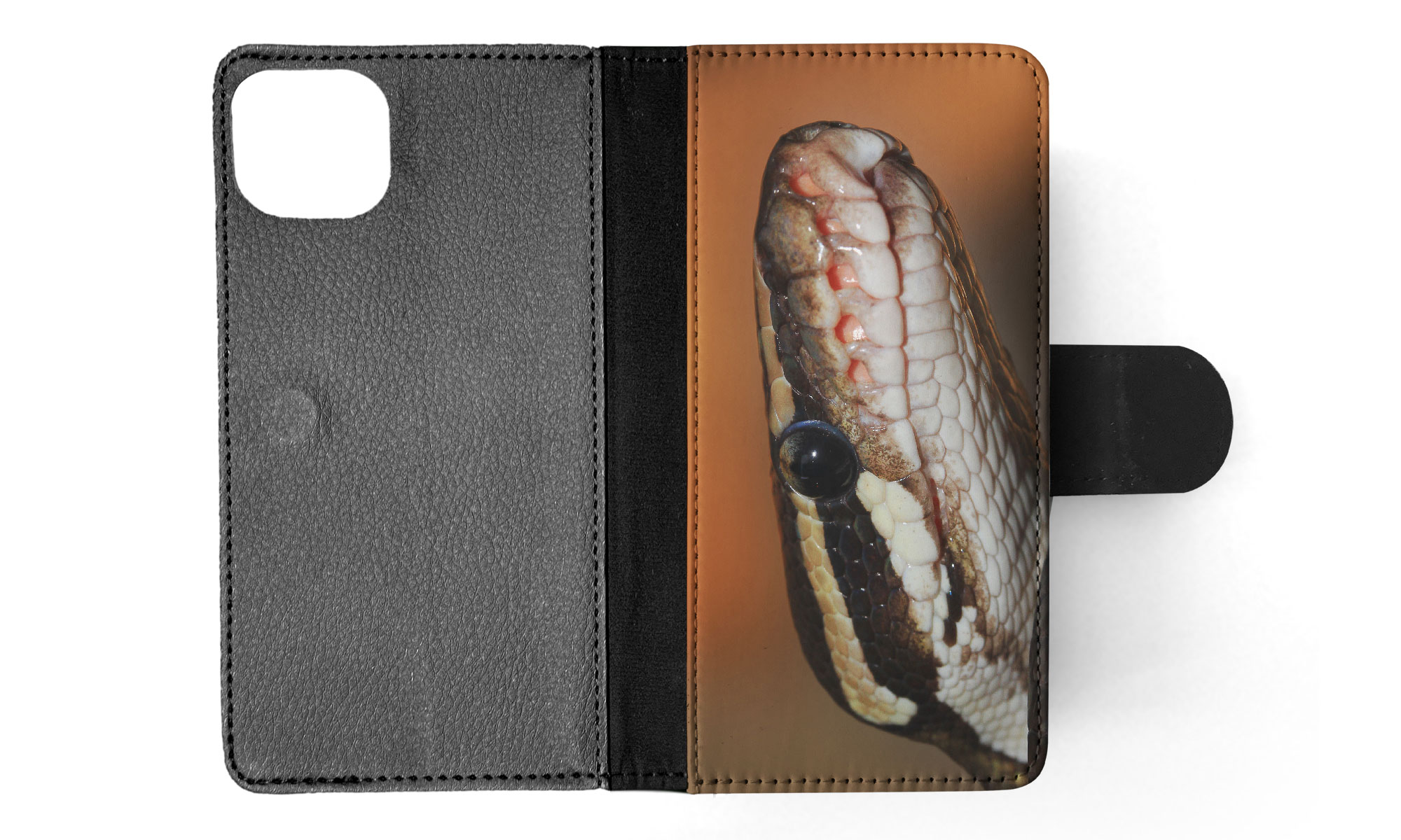 FLIP CASE FOR APPLE IPHONE|GREEN SLITHER SNAKE REPTILE #5 - Foto 39 di 193