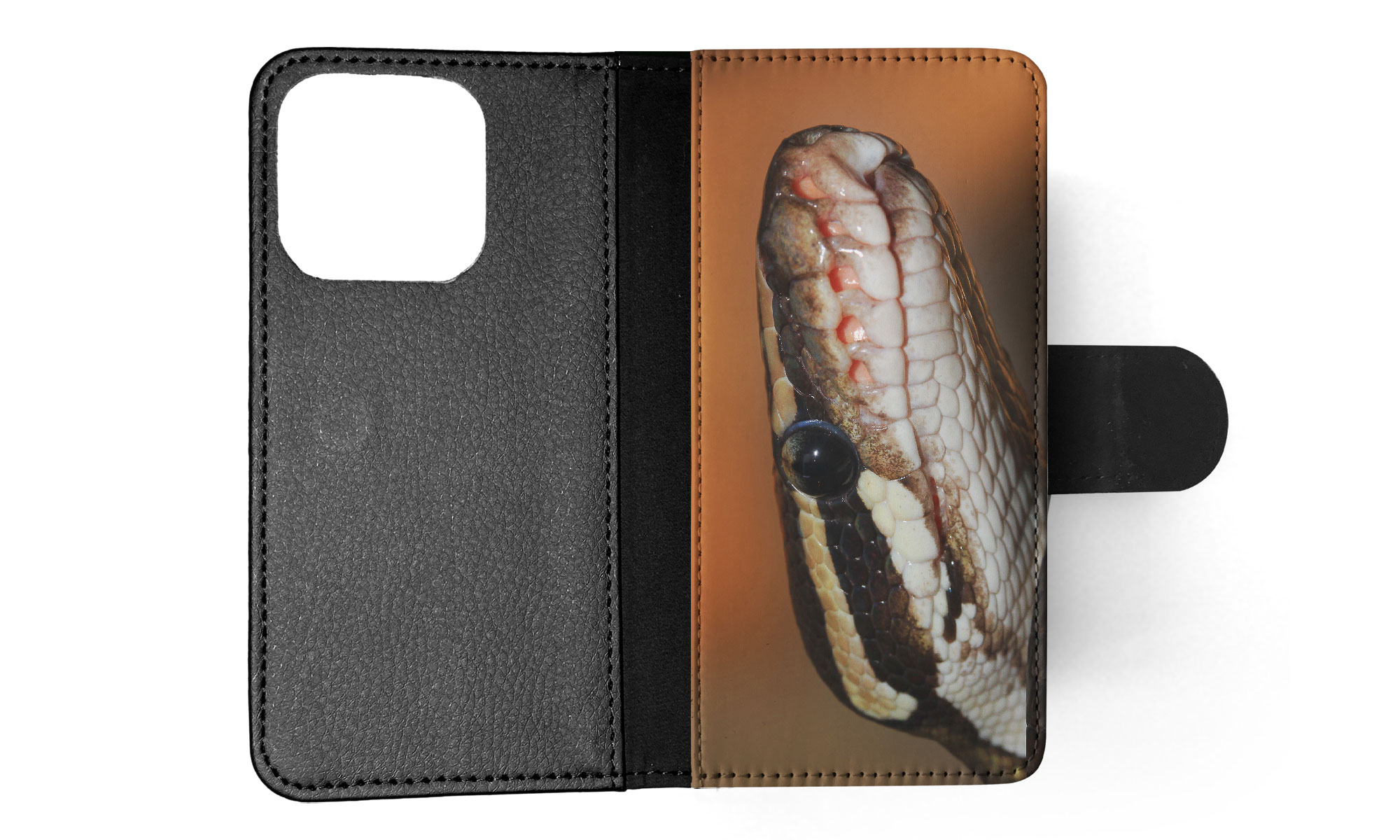 FLIP CASE FOR APPLE IPHONE|GREEN SLITHER SNAKE REPTILE #5 - Foto 34 di 193