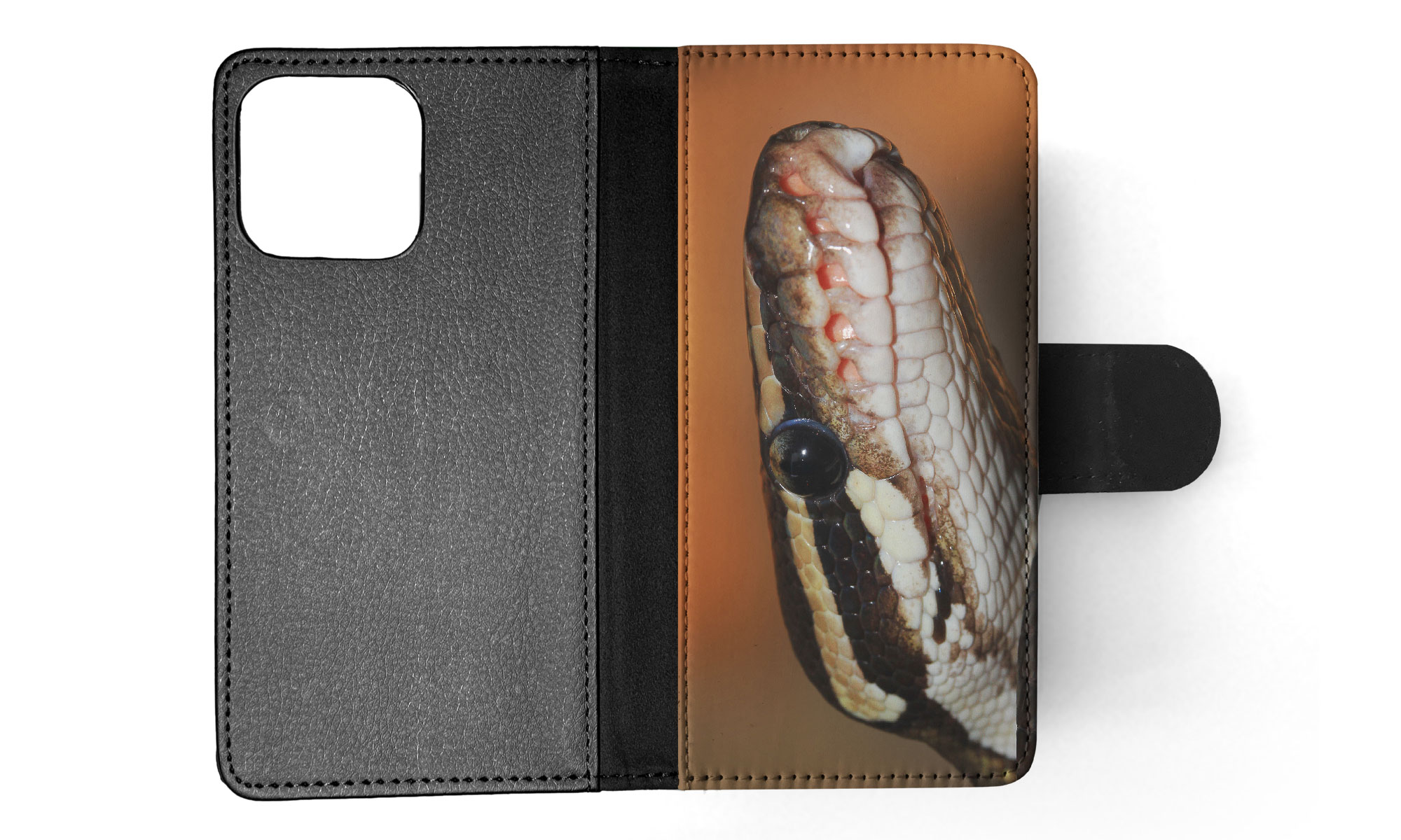 FLIP CASE FOR APPLE IPHONE|GREEN SLITHER SNAKE REPTILE #5 - Foto 29 di 193