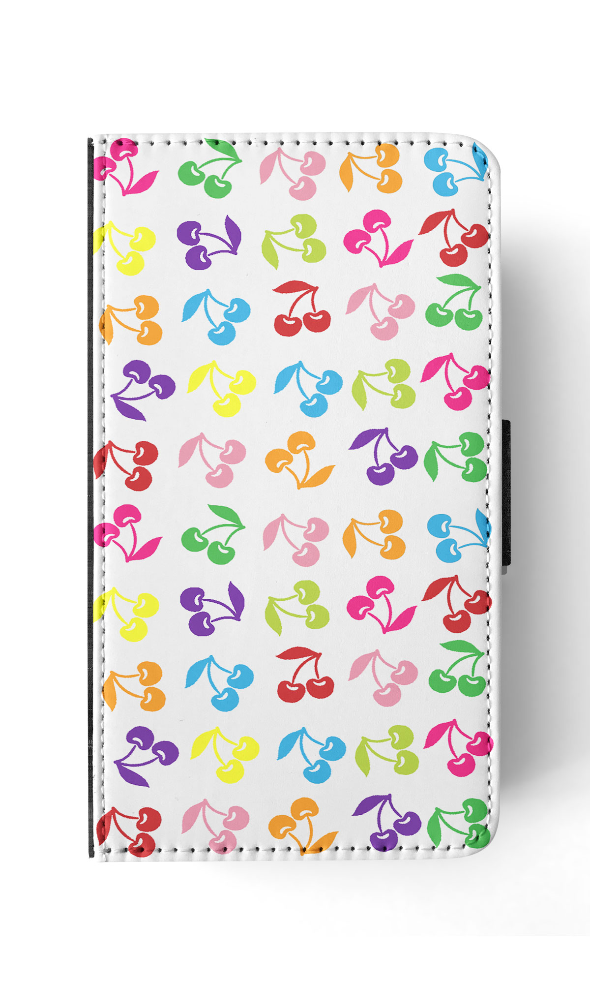 FLIP CASE FOR APPLE IPHONE|CUTE RAINBOW CHERRY FRUIT PATTERN - Picture 170 of 193