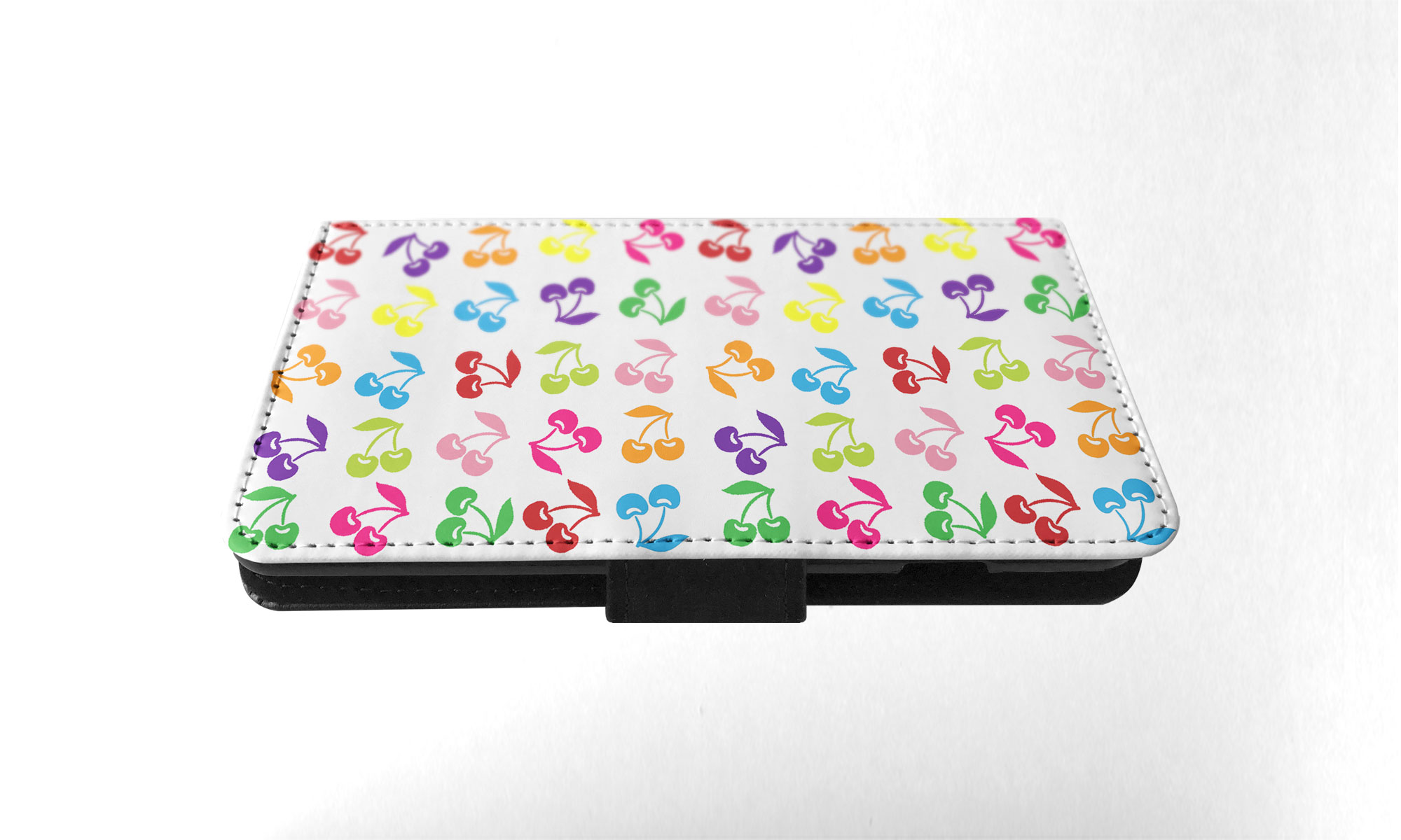 FLIP CASE FOR APPLE IPHONE|CUTE RAINBOW CHERRY FRUIT PATTERN - Picture 83 of 193