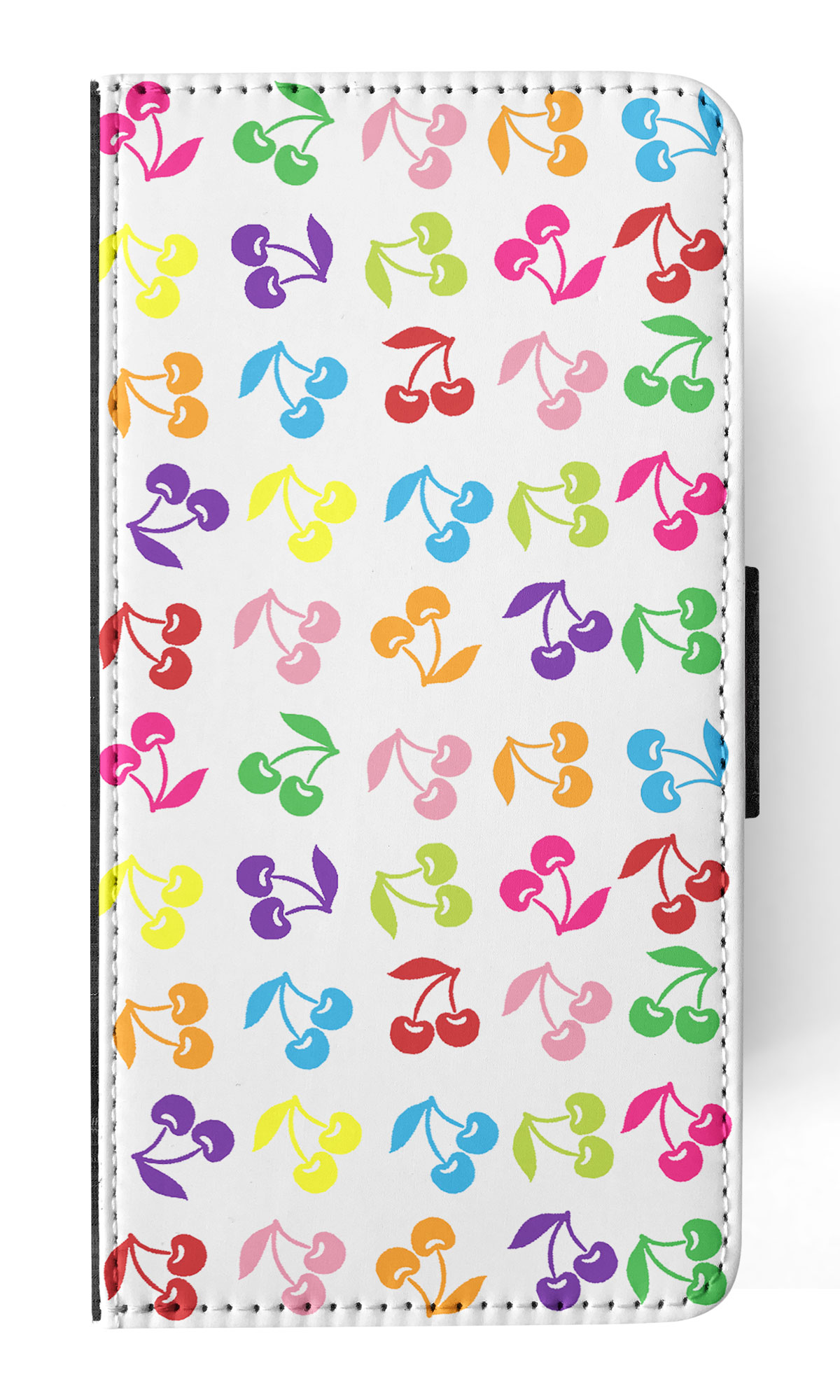FLIP CASE FOR APPLE IPHONE|CUTE RAINBOW CHERRY FRUIT PATTERN - Picture 57 of 193