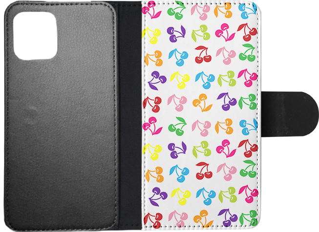 FLIP CASE FOR APPLE IPHONE|CUTE RAINBOW CHERRY FRUIT PATTERN - Picture 86 of 193