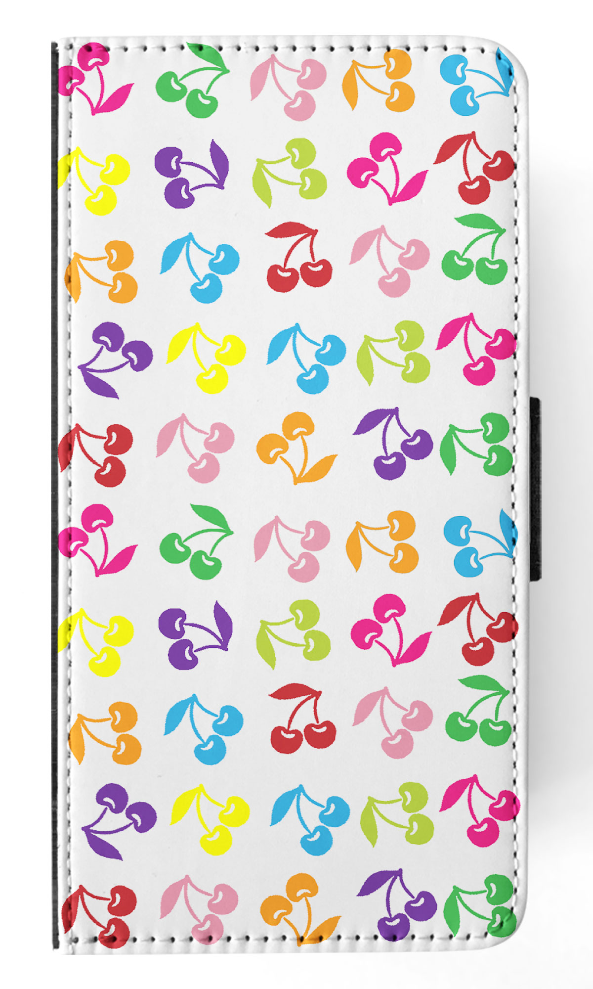 FLIP CASE FOR APPLE IPHONE|CUTE RAINBOW CHERRY FRUIT PATTERN - Picture 37 of 193