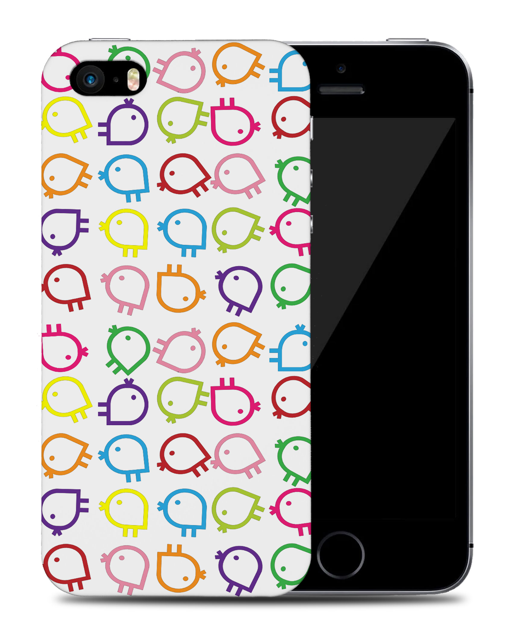 CASE COVER FOR APPLE IPHONE|RAINBOW CHICKEN PATTERN - Picture 38 of 44