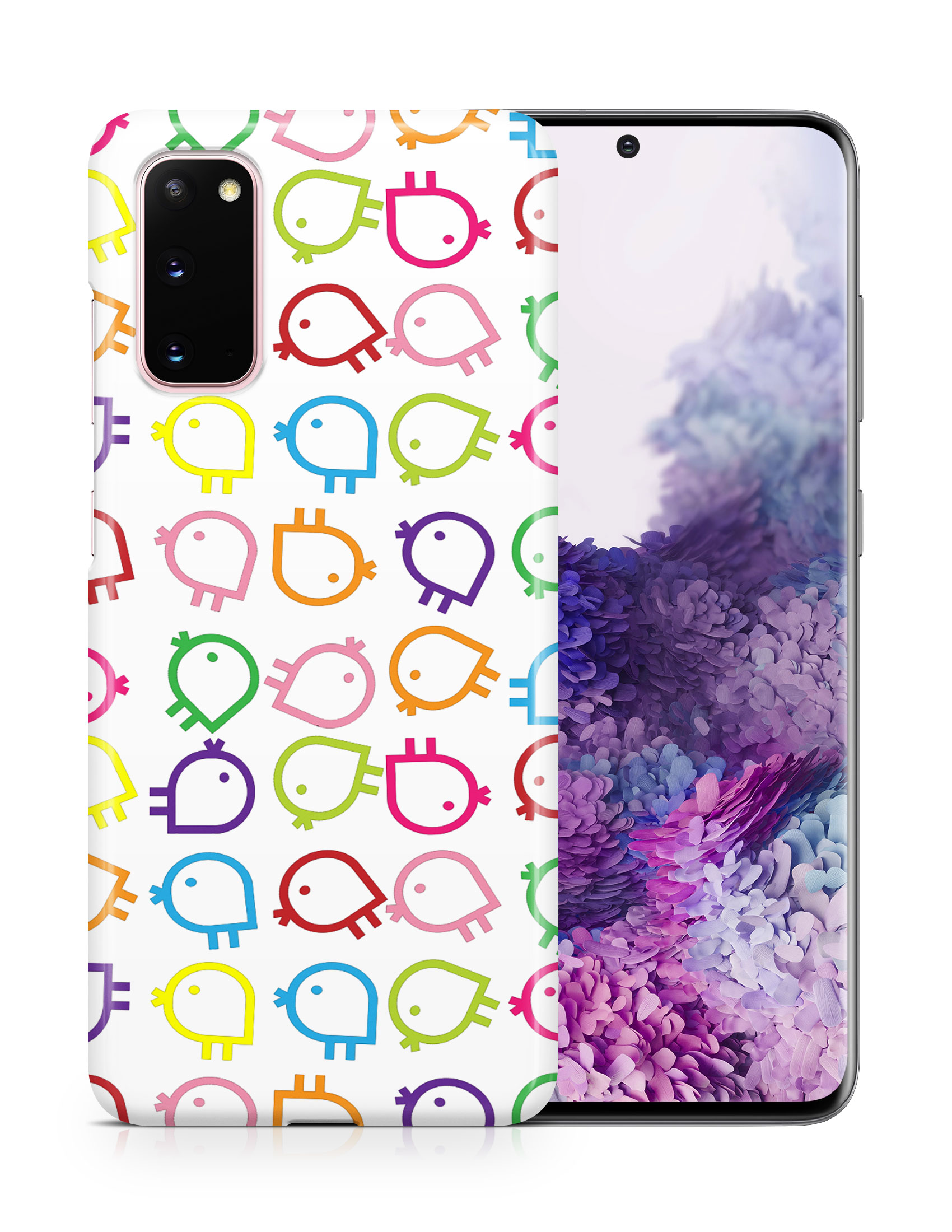 CASE COVER FOR SAMSUNG GALAXY|RAINBOW CHICKEN PATTERN - Picture 16 of 25
