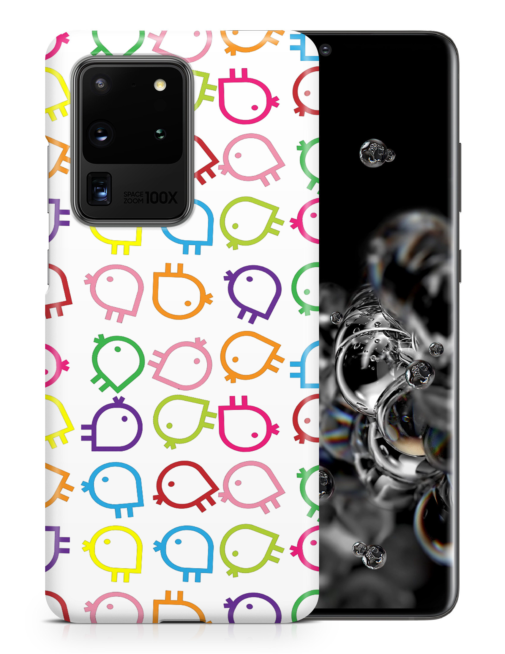 CASE COVER FOR SAMSUNG GALAXY|RAINBOW CHICKEN PATTERN - Picture 14 of 25
