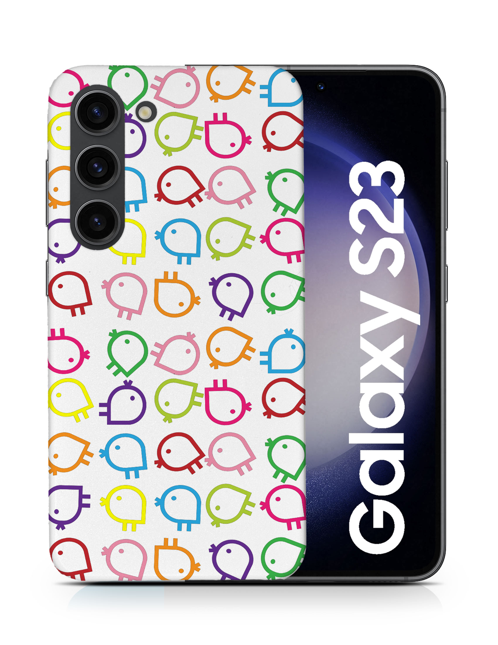 CASE COVER FOR SAMSUNG GALAXY|RAINBOW CHICKEN PATTERN - Picture 7 of 25