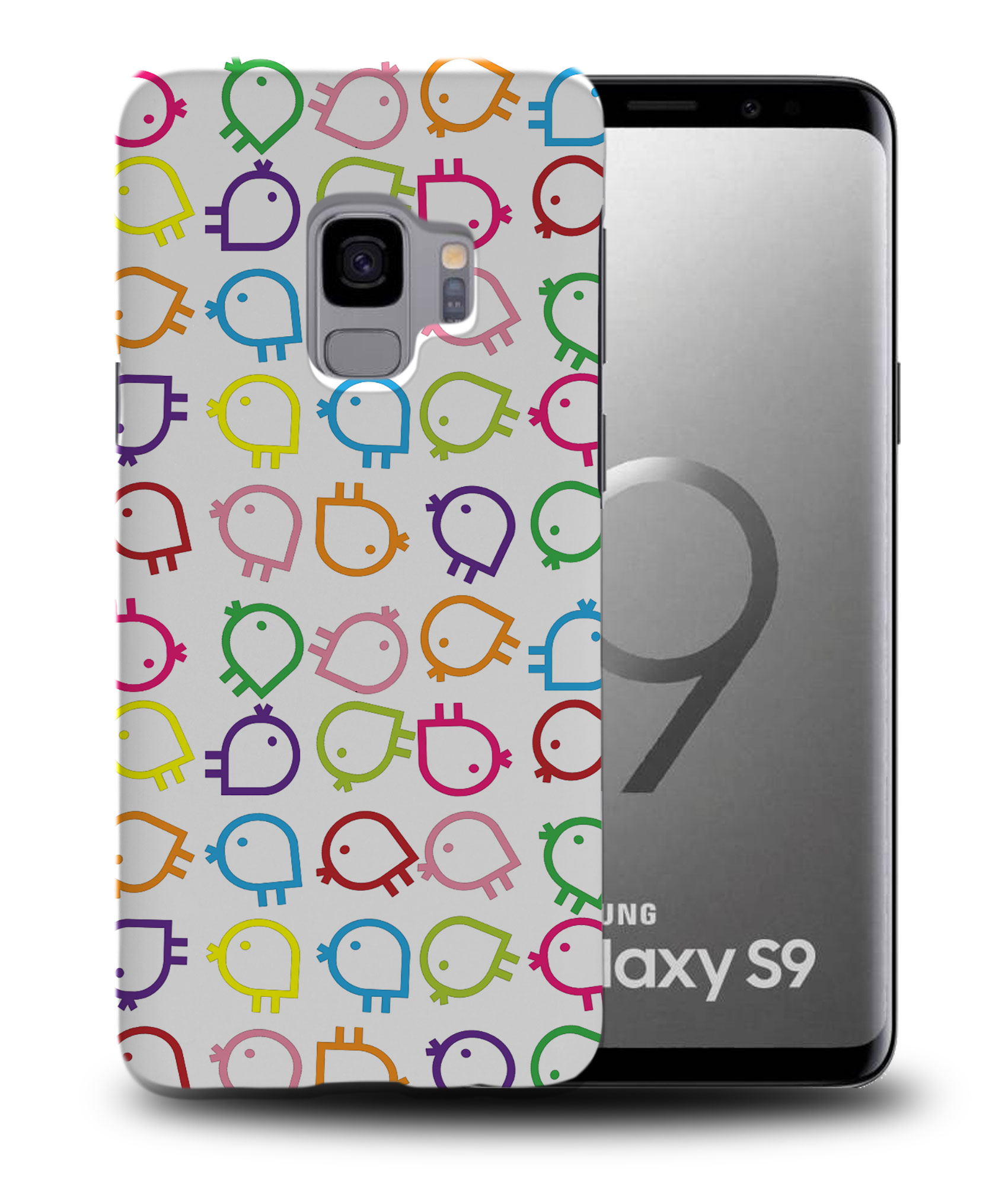 CASE COVER FOR SAMSUNG GALAXY|RAINBOW CHICKEN PATTERN - Picture 21 of 25