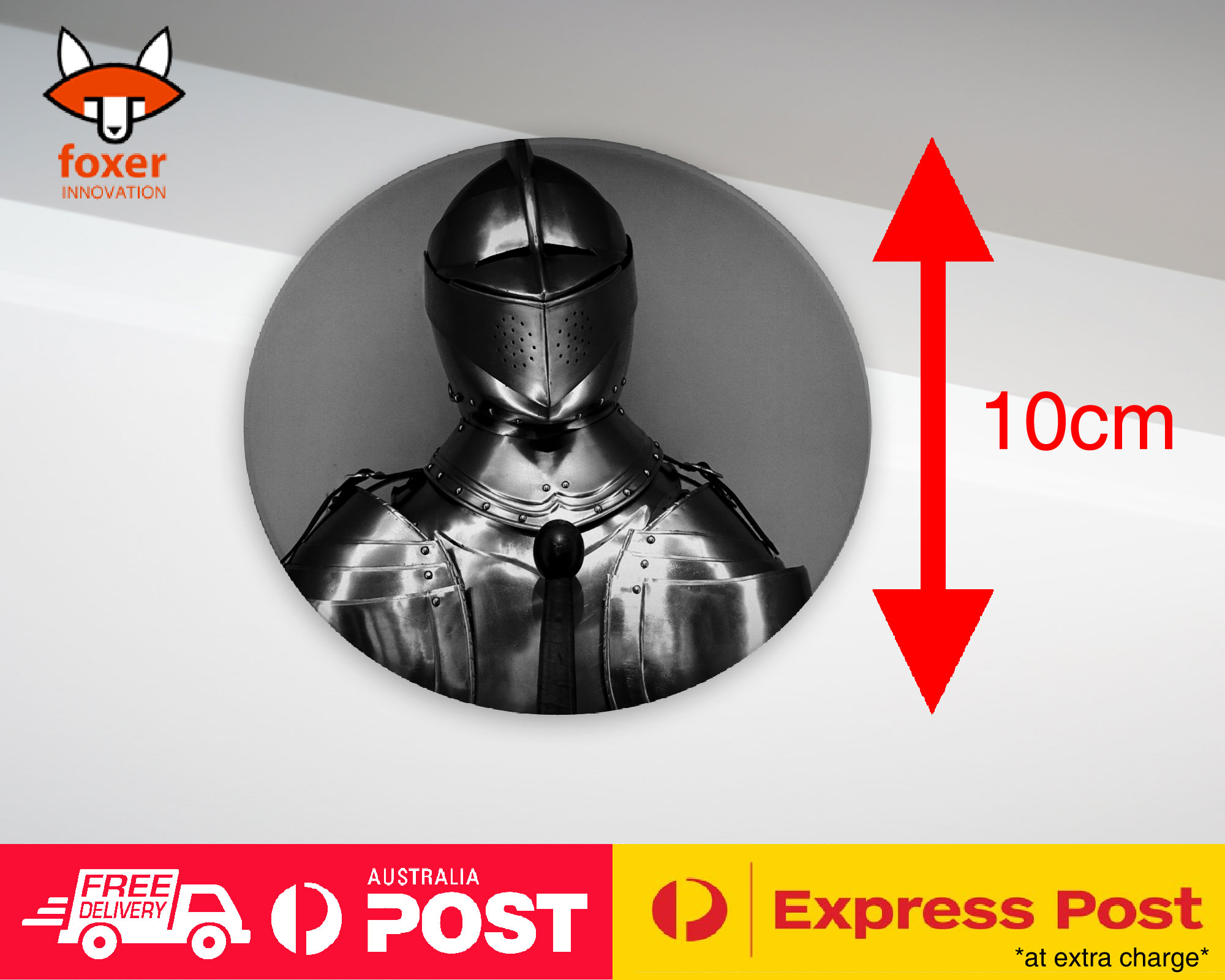 COASTER COFFEE DRINKING MAT|MEDIEVIL KNIGHT SWORDSMAN ARMOR