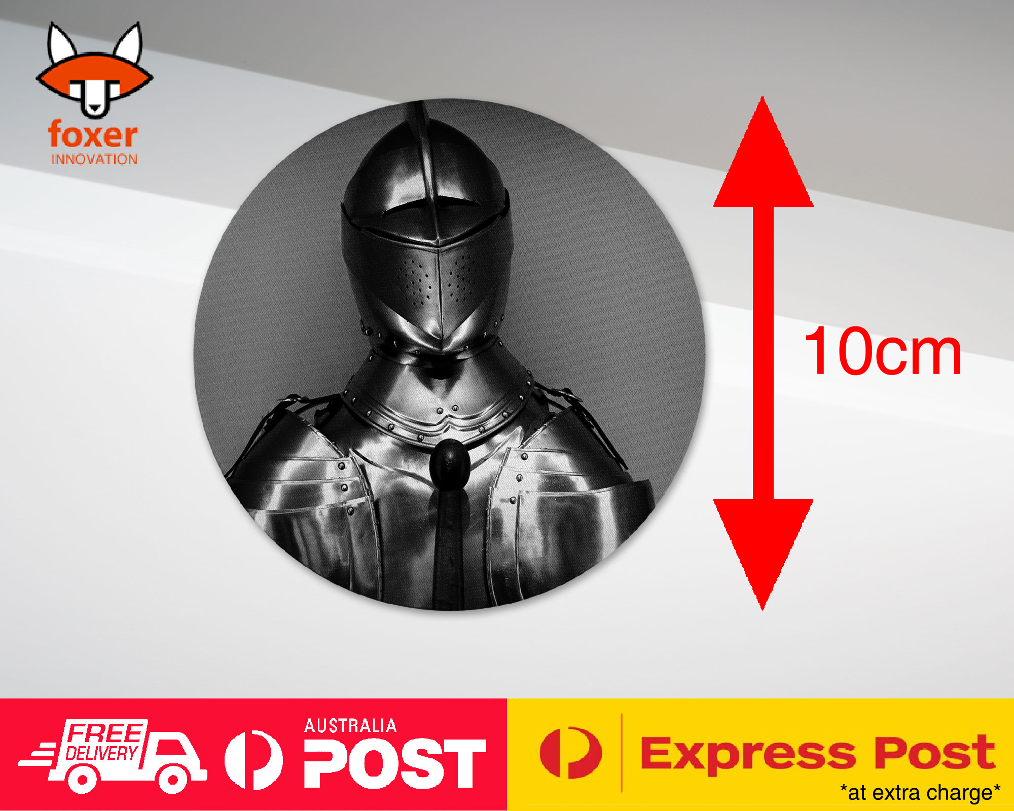 COASTER COFFEE DRINKING MAT|MEDIEVIL KNIGHT SWORDSMAN ARMOR