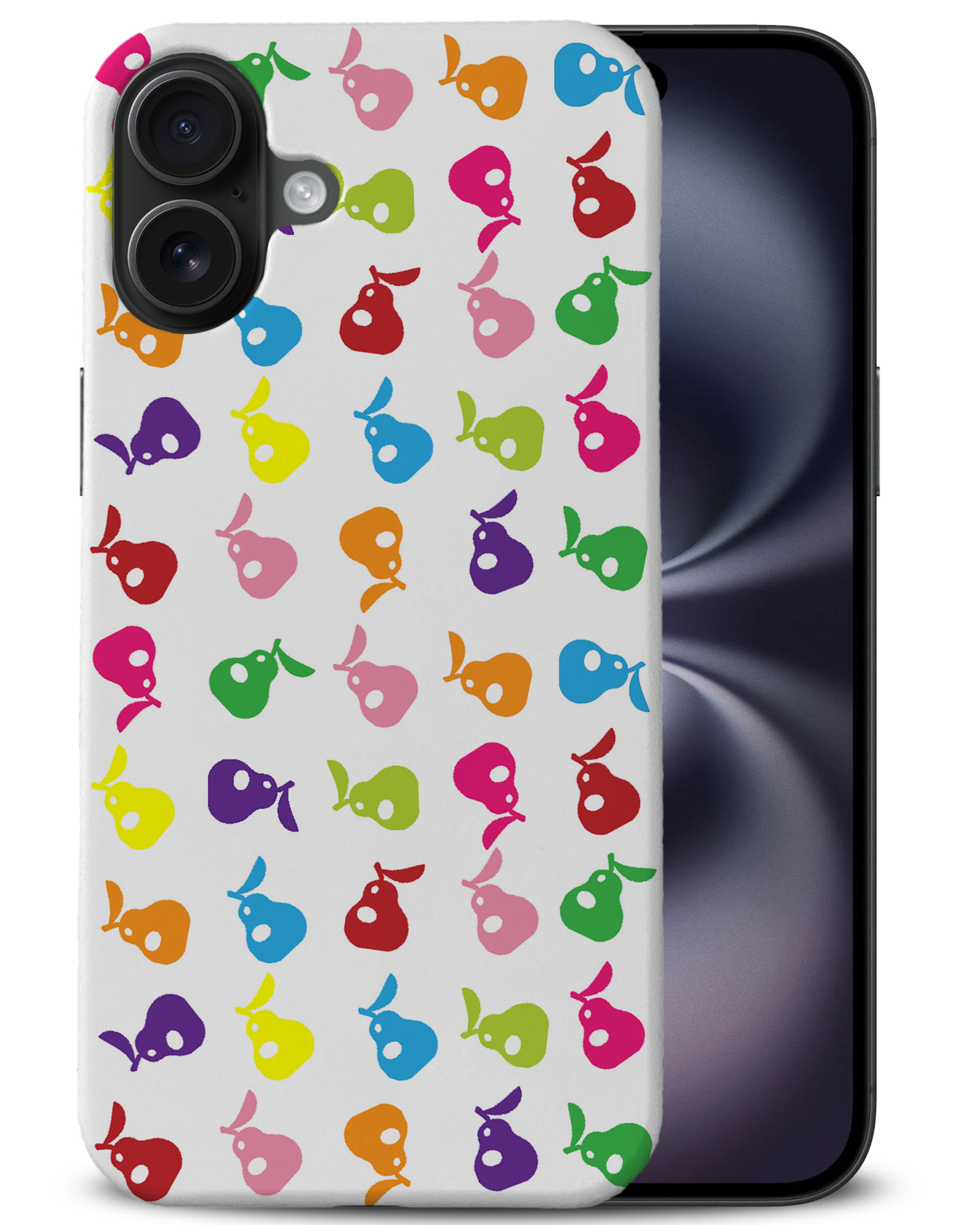 CASE COVER FOR APPLE IPHONE|CUTE RAINBOW PEAR FRUIT PATTERN - Picture 4 of 44
