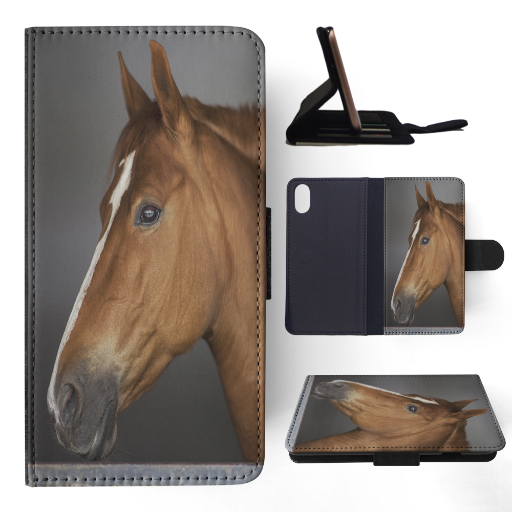 FLIP CASE FOR APPLE IPHONE|BEAUTIFUL MAJESTIC HORSE ANIMAL 8 - Foto 114 di 193