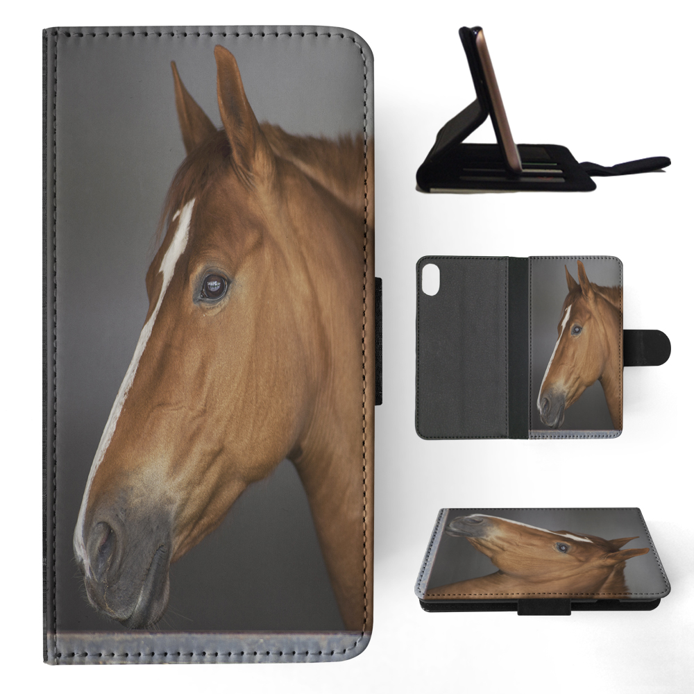 FLIP CASE FOR APPLE IPHONE|BEAUTIFUL MAJESTIC HORSE ANIMAL 8 - Foto 109 di 193
