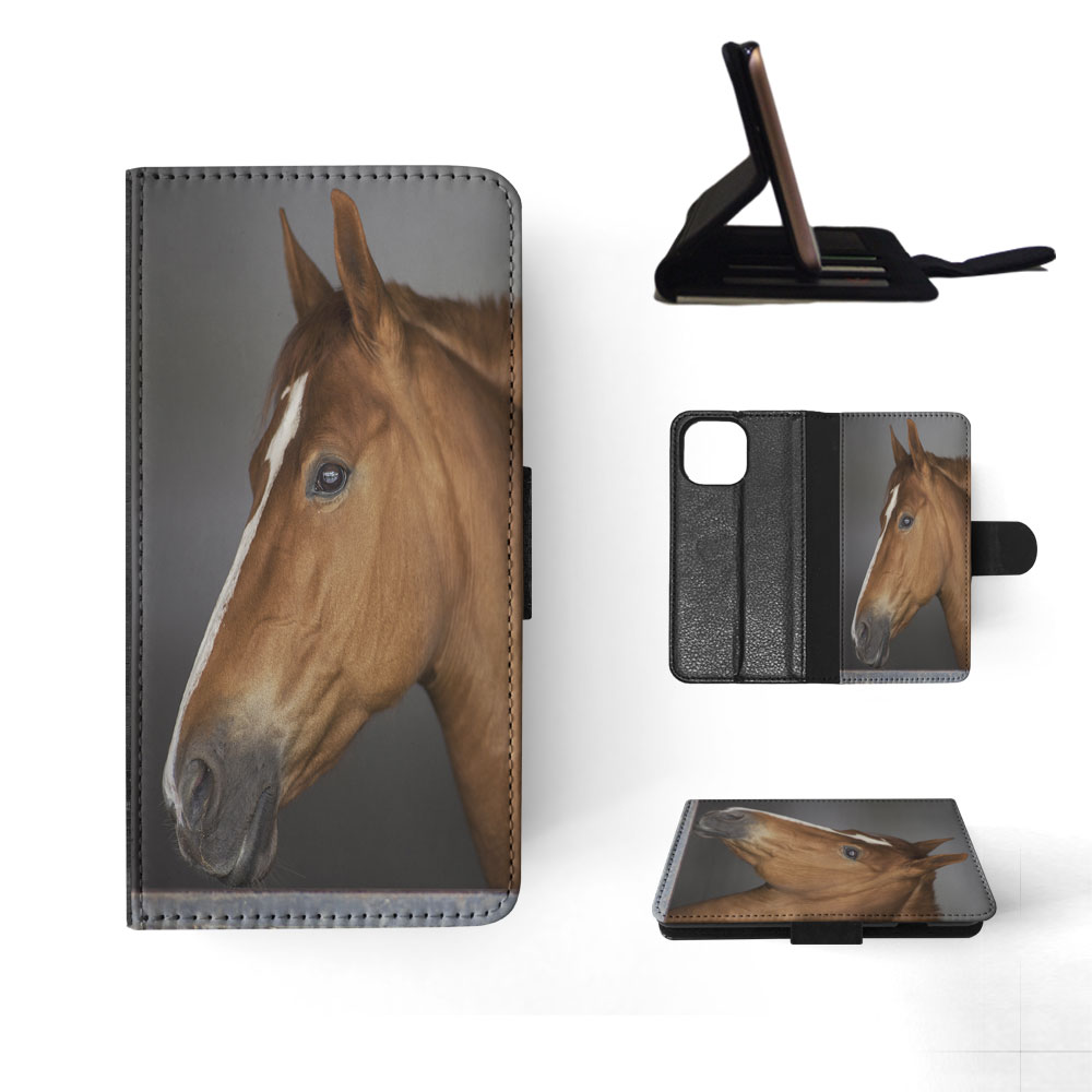 FLIP CASE FOR APPLE IPHONE|BEAUTIFUL MAJESTIC HORSE ANIMAL 8 - Foto 81 di 193