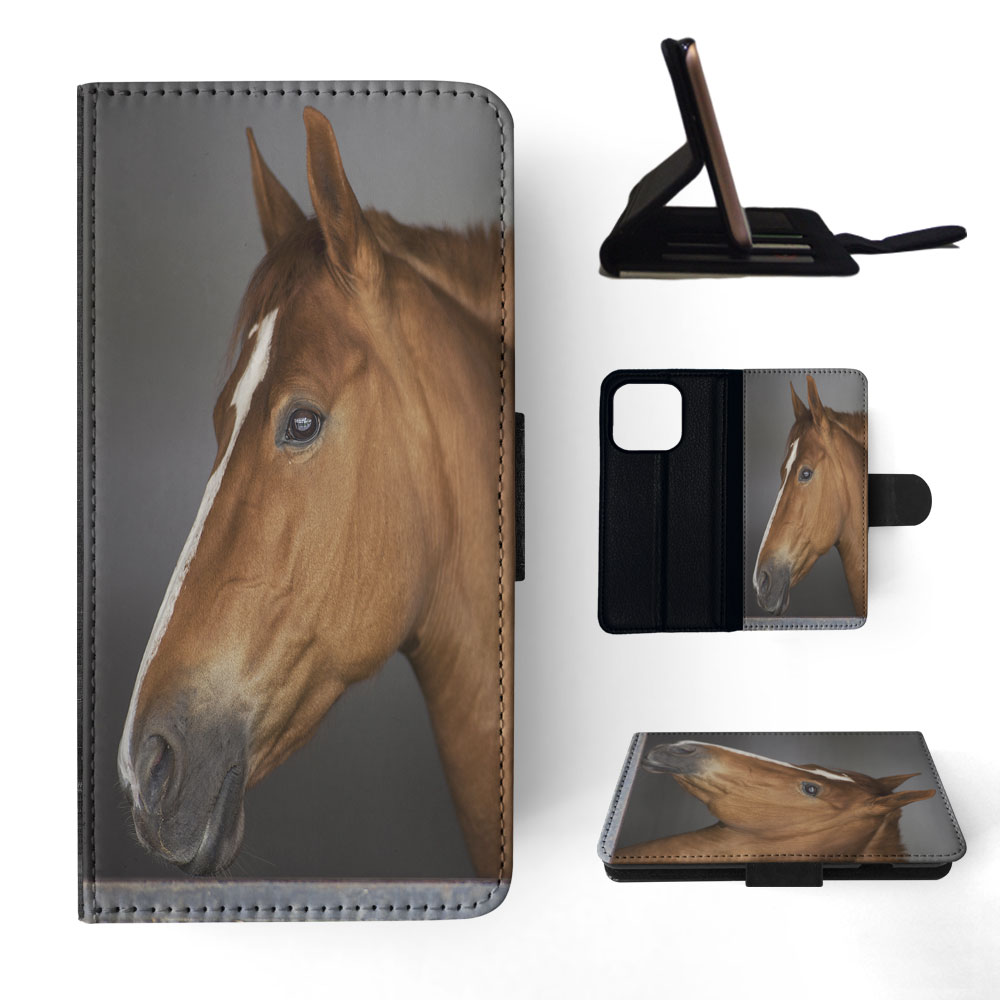 FLIP CASE FOR APPLE IPHONE|BEAUTIFUL MAJESTIC HORSE ANIMAL 8 - Foto 71 di 193