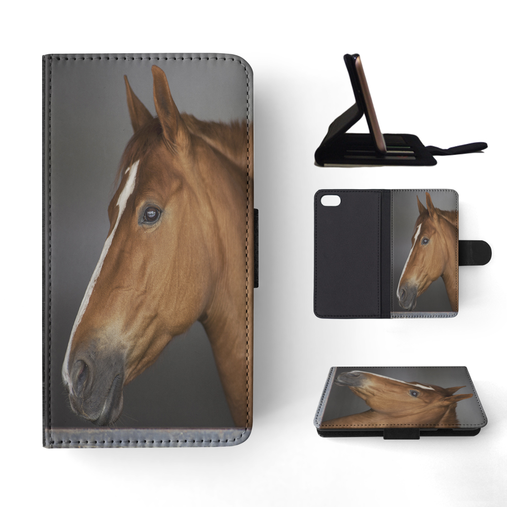FLIP CASE FOR APPLE IPHONE|BEAUTIFUL MAJESTIC HORSE ANIMAL 8 - Foto 134 di 193