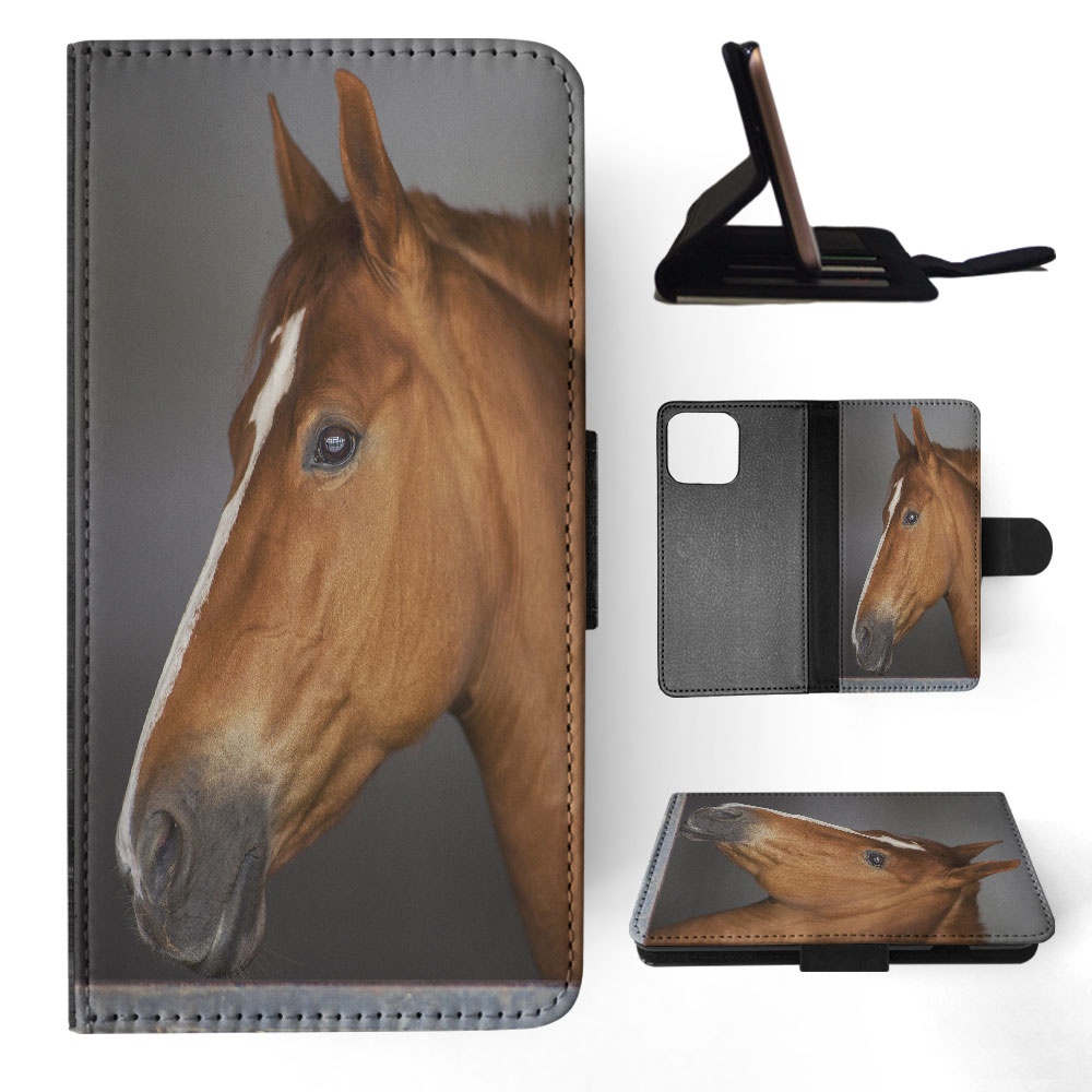 FLIP CASE FOR APPLE IPHONE|BEAUTIFUL MAJESTIC HORSE ANIMAL 8 - Foto 26 di 193