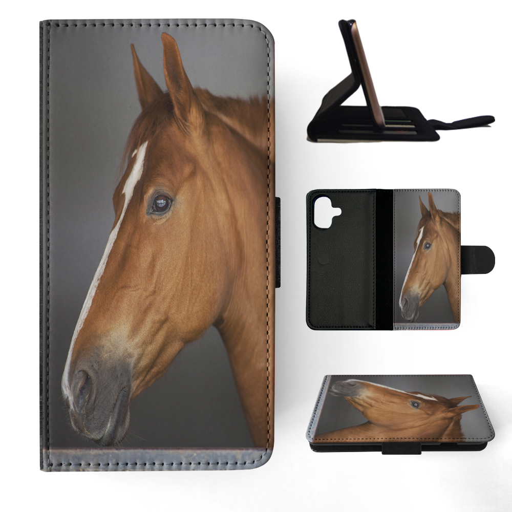 FLIP CASE FOR APPLE IPHONE|BEAUTIFUL MAJESTIC HORSE ANIMAL 8 - Foto 21 di 193