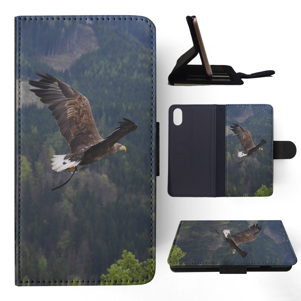 FLIP CASE FOR APPLE IPHONE|COOL BROWN HAWK EAGLE BIRD #19 - Picture 114 of 193