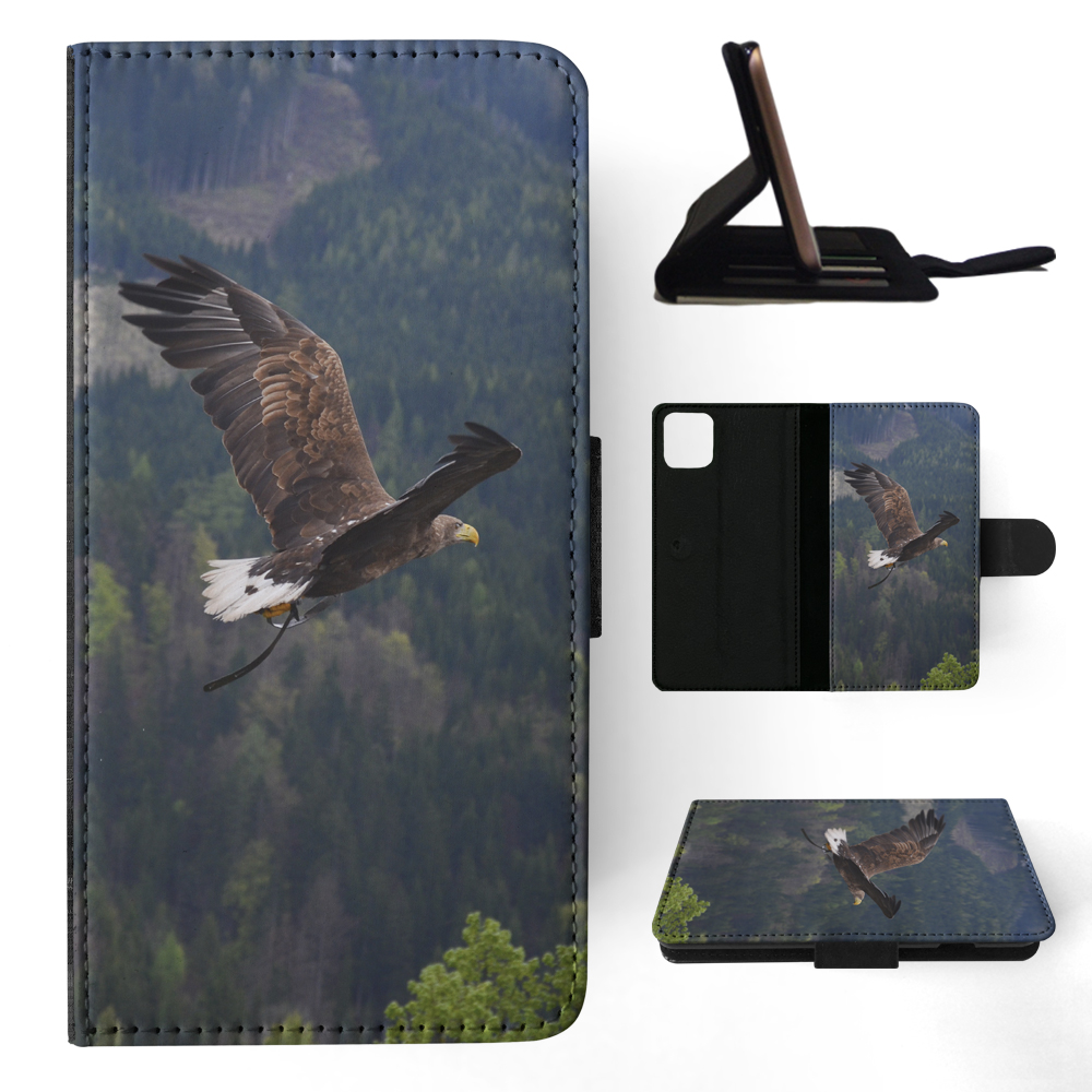 FLIP CASE FOR APPLE IPHONE|COOL BROWN HAWK EAGLE BIRD #19 - Picture 94 of 193