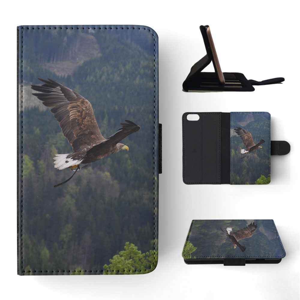 FLIP CASE FOR APPLE IPHONE|COOL BROWN HAWK EAGLE BIRD #19 - Picture 169 of 193