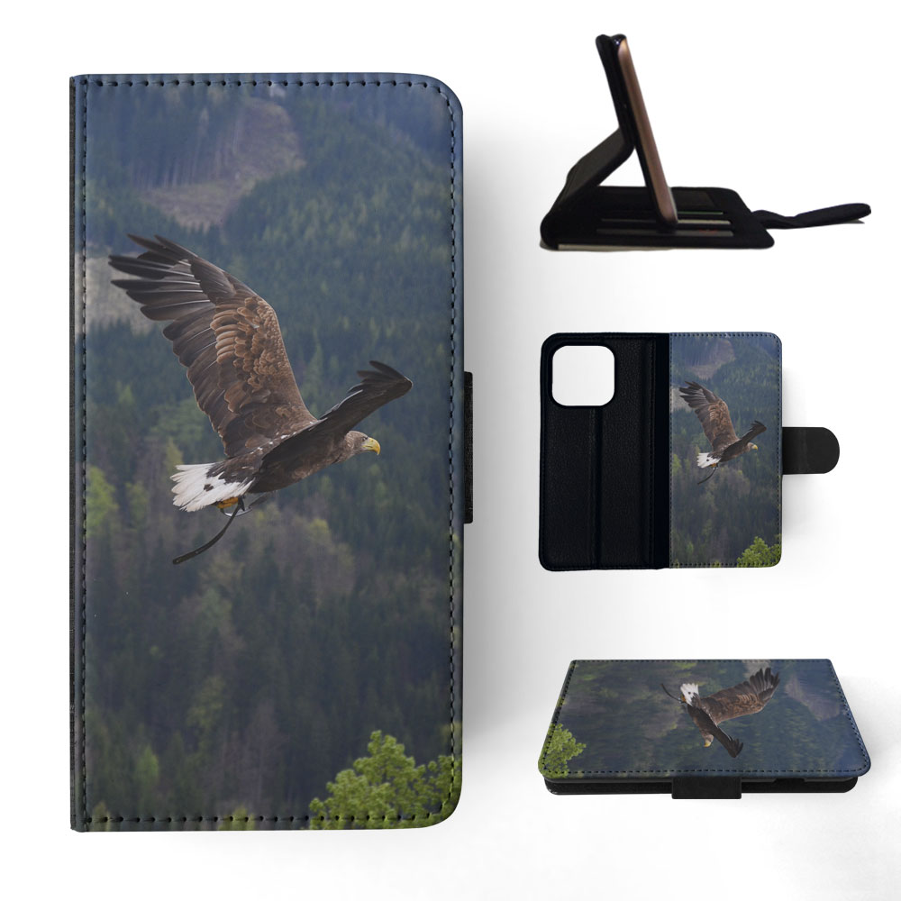FLIP CASE FOR APPLE IPHONE|COOL BROWN HAWK EAGLE BIRD #19 - Picture 71 of 193