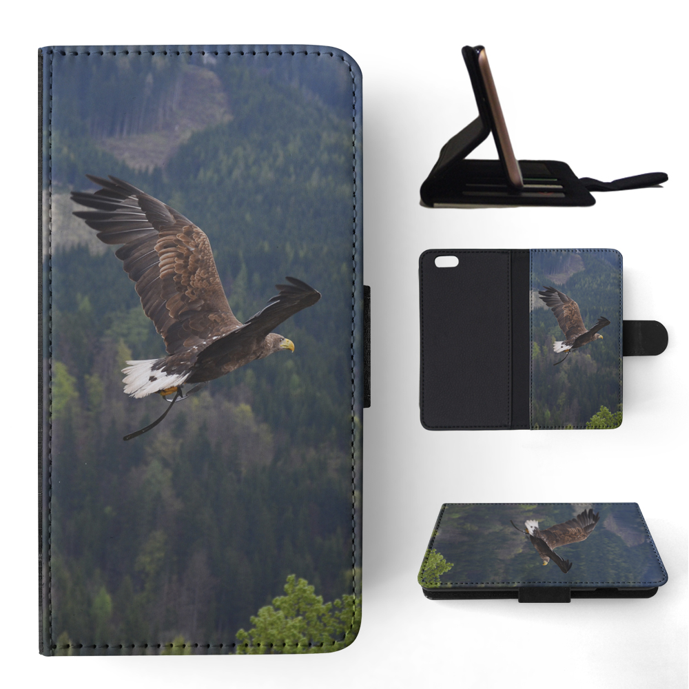 FLIP CASE FOR APPLE IPHONE|COOL BROWN HAWK EAGLE BIRD #19 - Picture 159 of 193