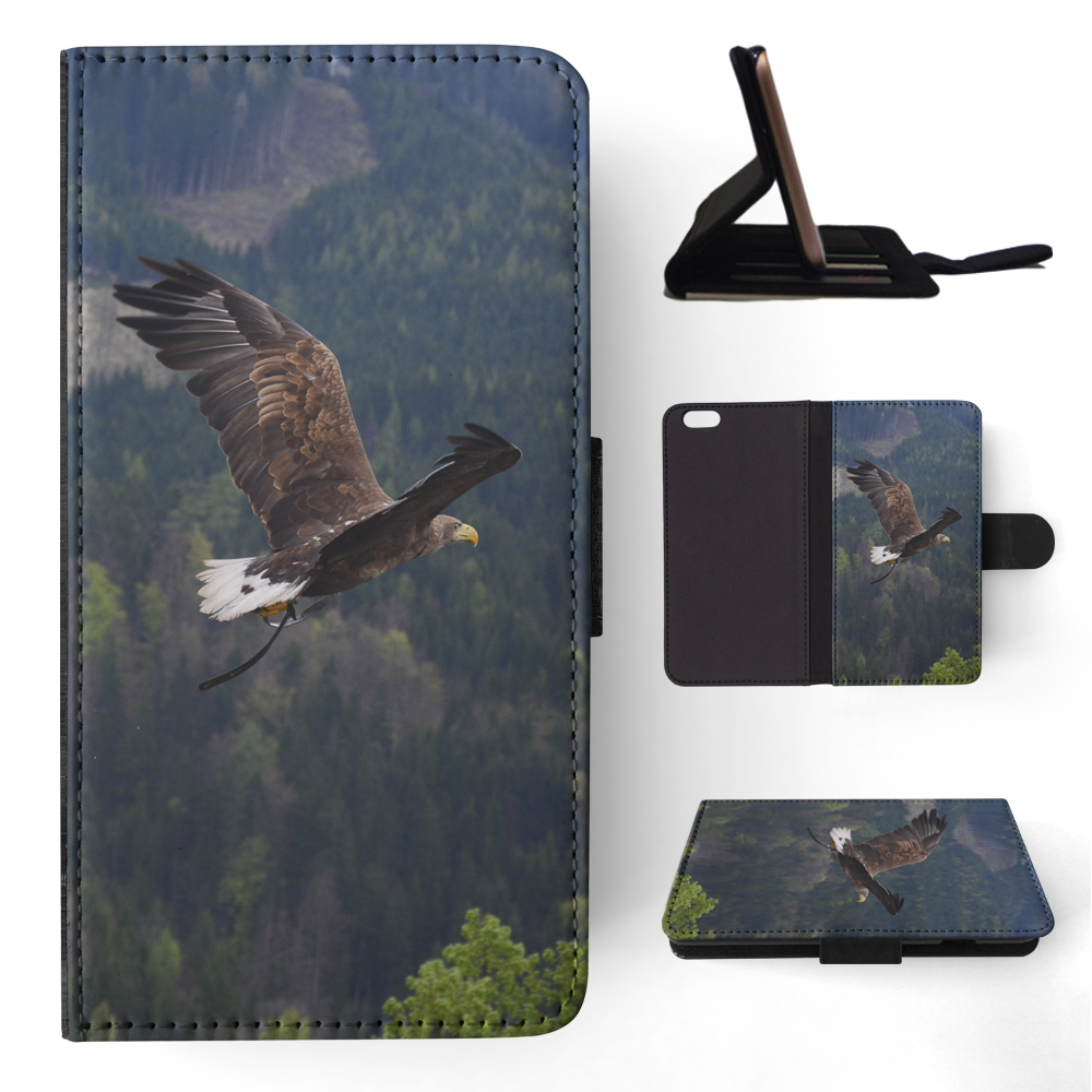 FLIP CASE FOR APPLE IPHONE|COOL BROWN HAWK EAGLE BIRD #19 - Picture 149 of 193