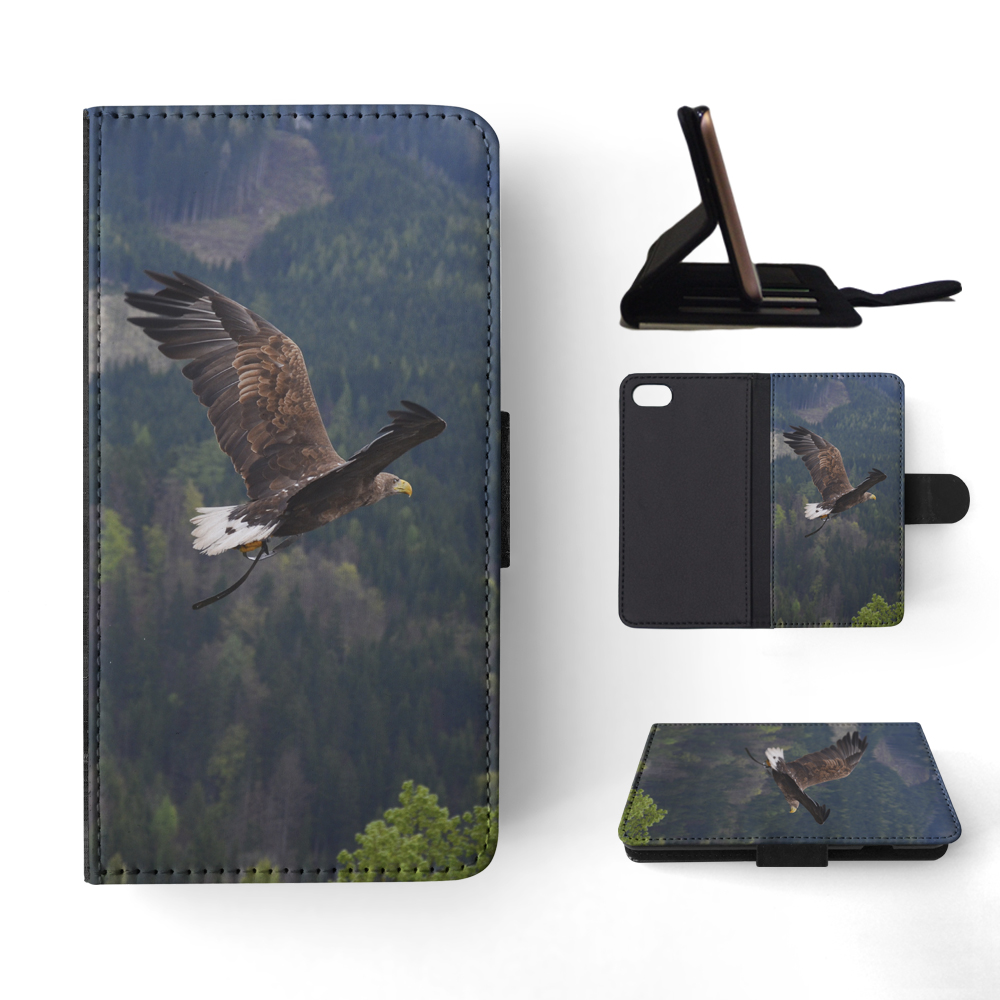 FLIP CASE FOR APPLE IPHONE|COOL BROWN HAWK EAGLE BIRD #19 - Picture 134 of 193